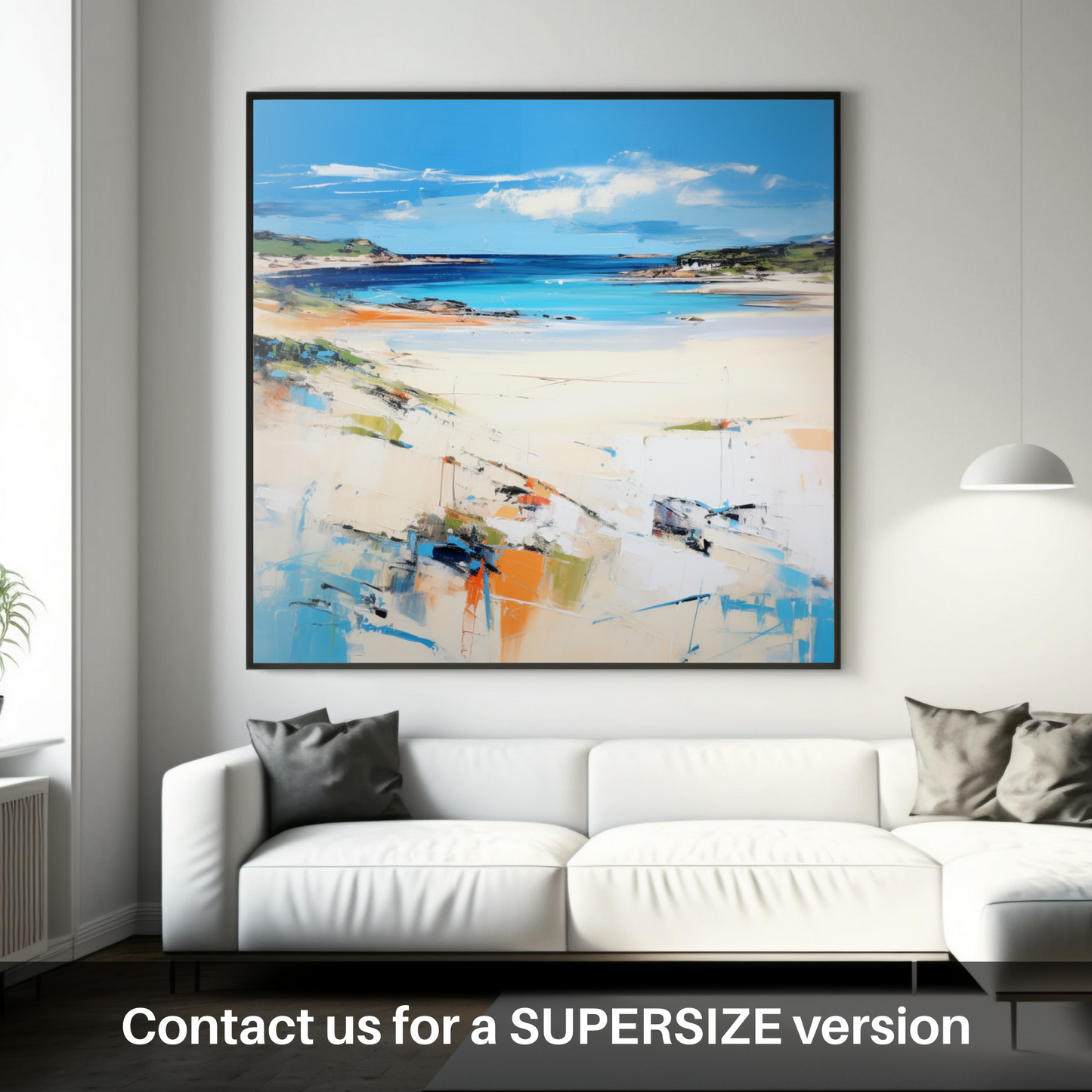 Huge supersize print of Camusdarach Beach, Arisaig