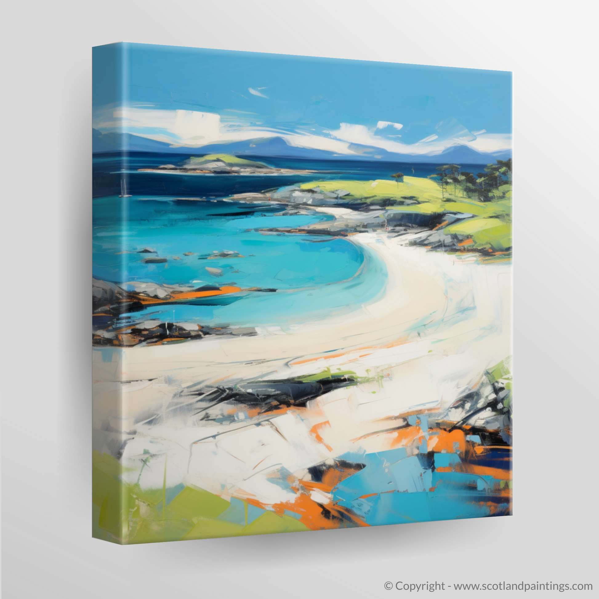 Canvas Print of Camusdarach Beach, Arisaig