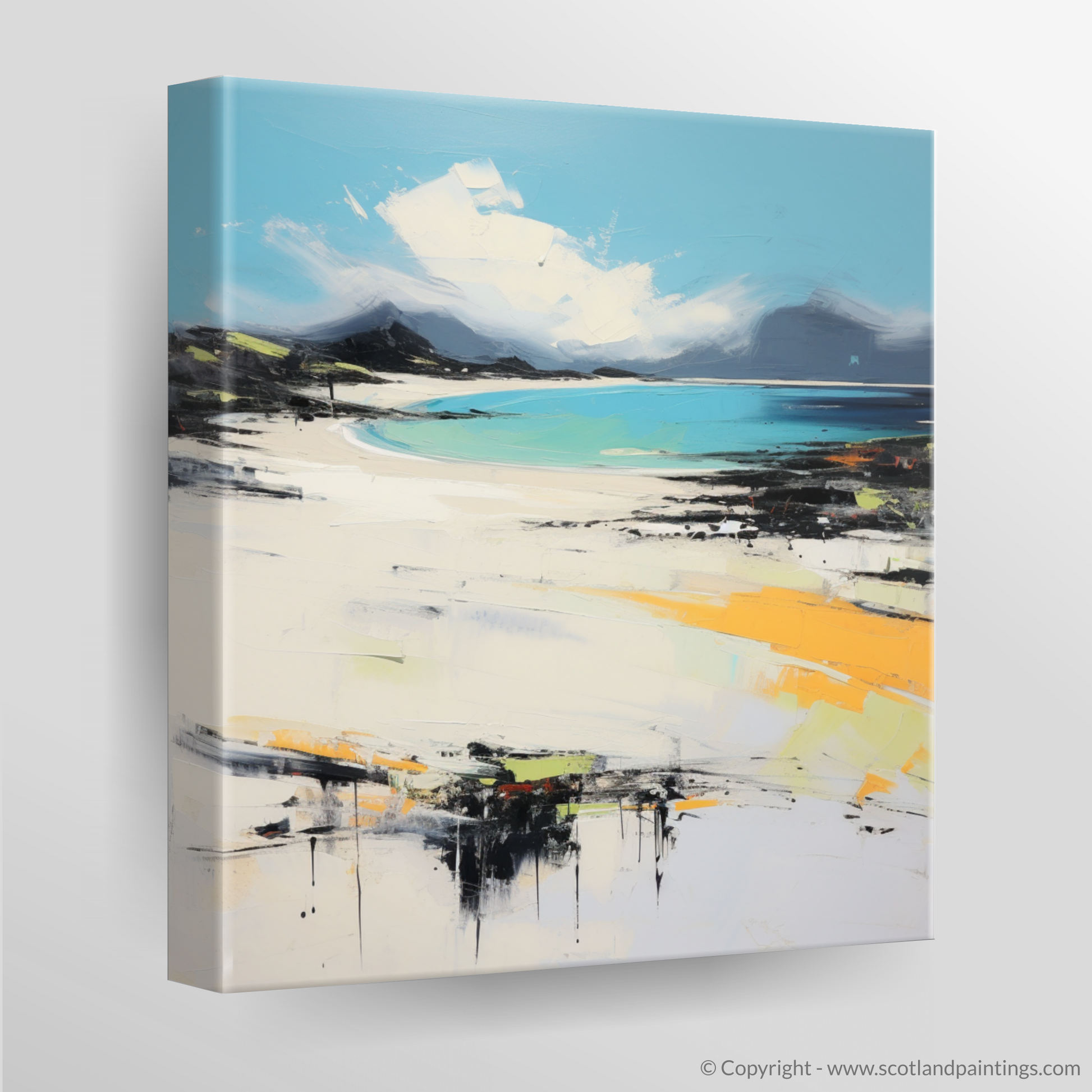 Canvas Print of Camusdarach Beach, Arisaig