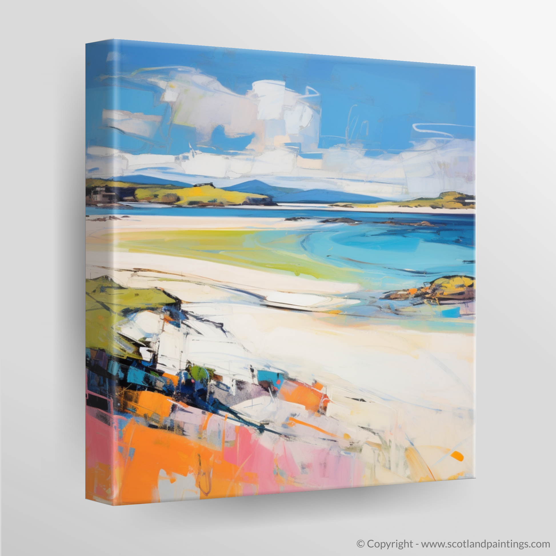 Canvas Print of Camusdarach Beach, Arisaig