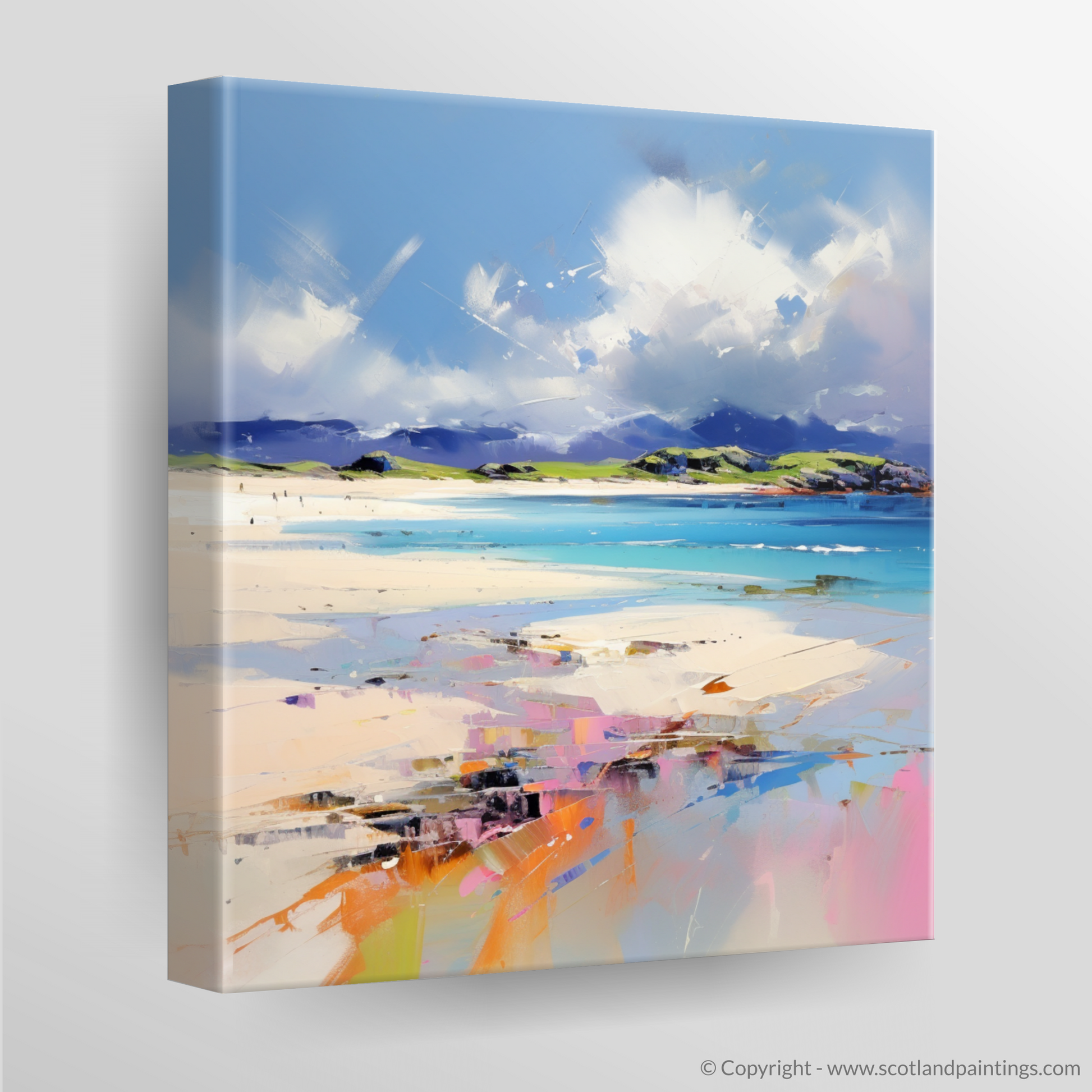 Canvas Print of Camusdarach Beach, Arisaig