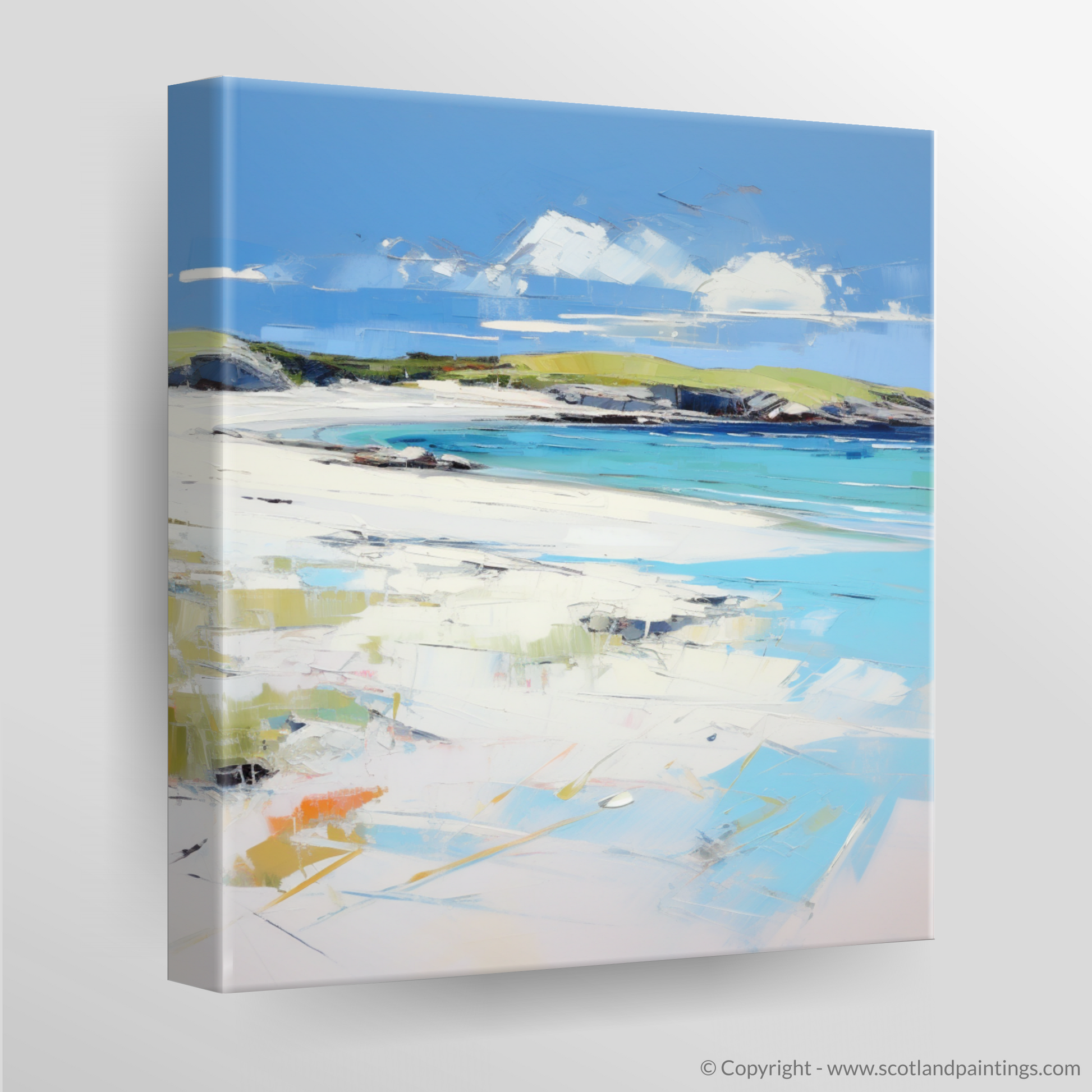 Canvas Print of Camusdarach Beach, Arisaig