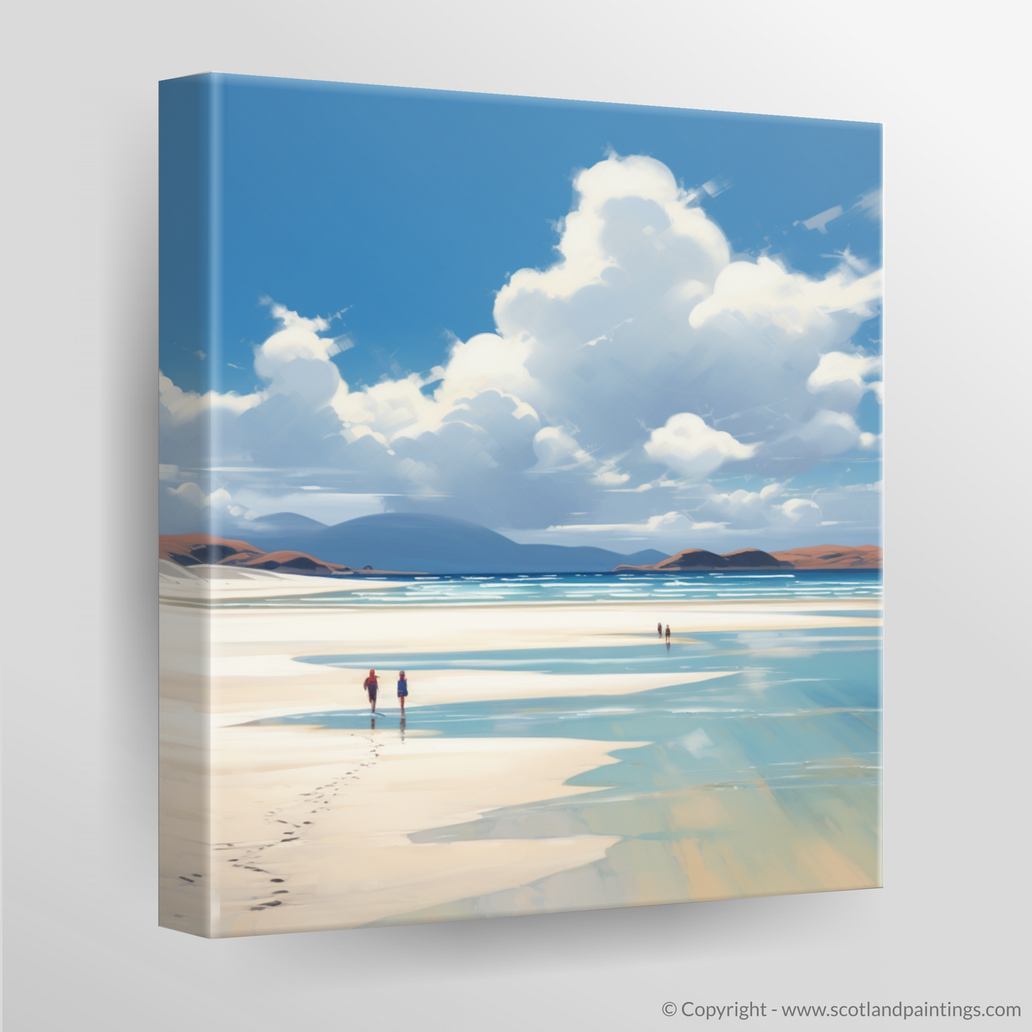 Canvas Print of Luskentyre Beach, Isle of Harris