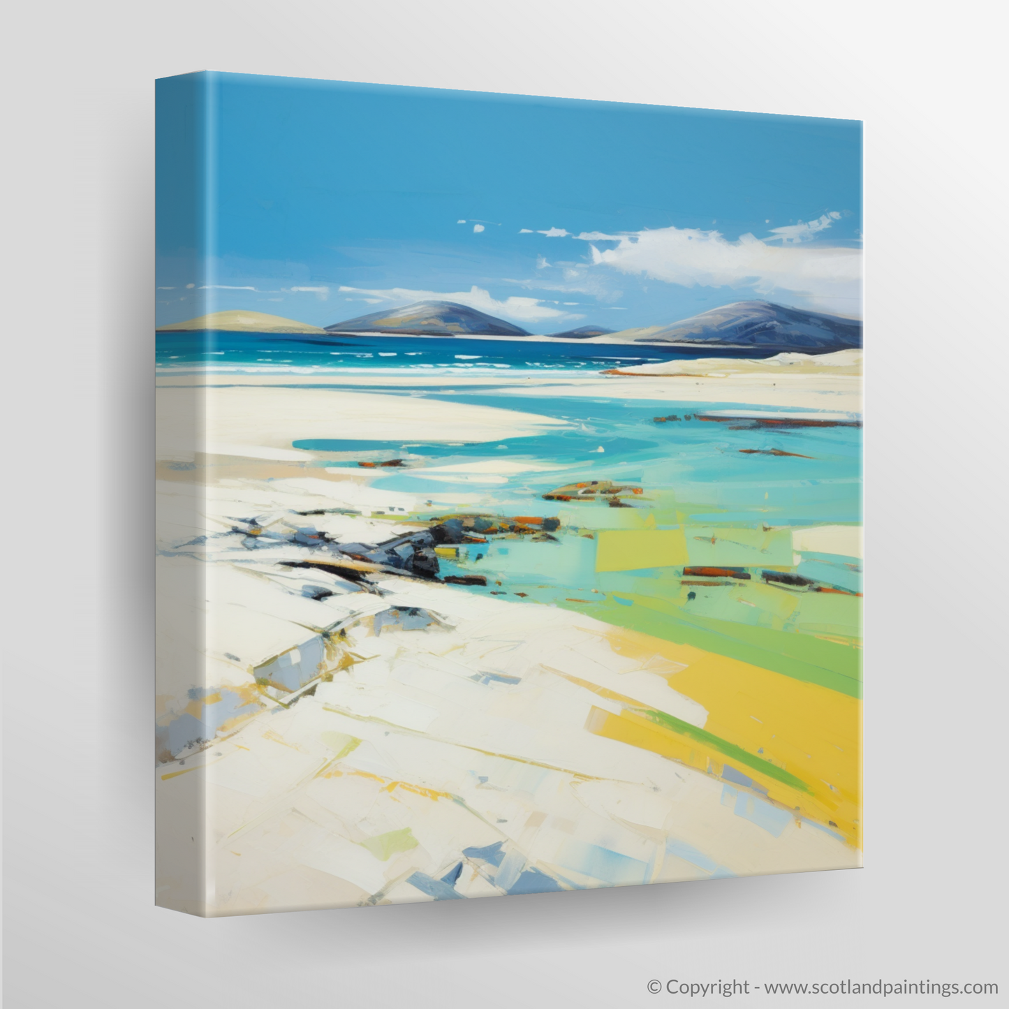 Canvas Print of Luskentyre Beach, Isle of Harris