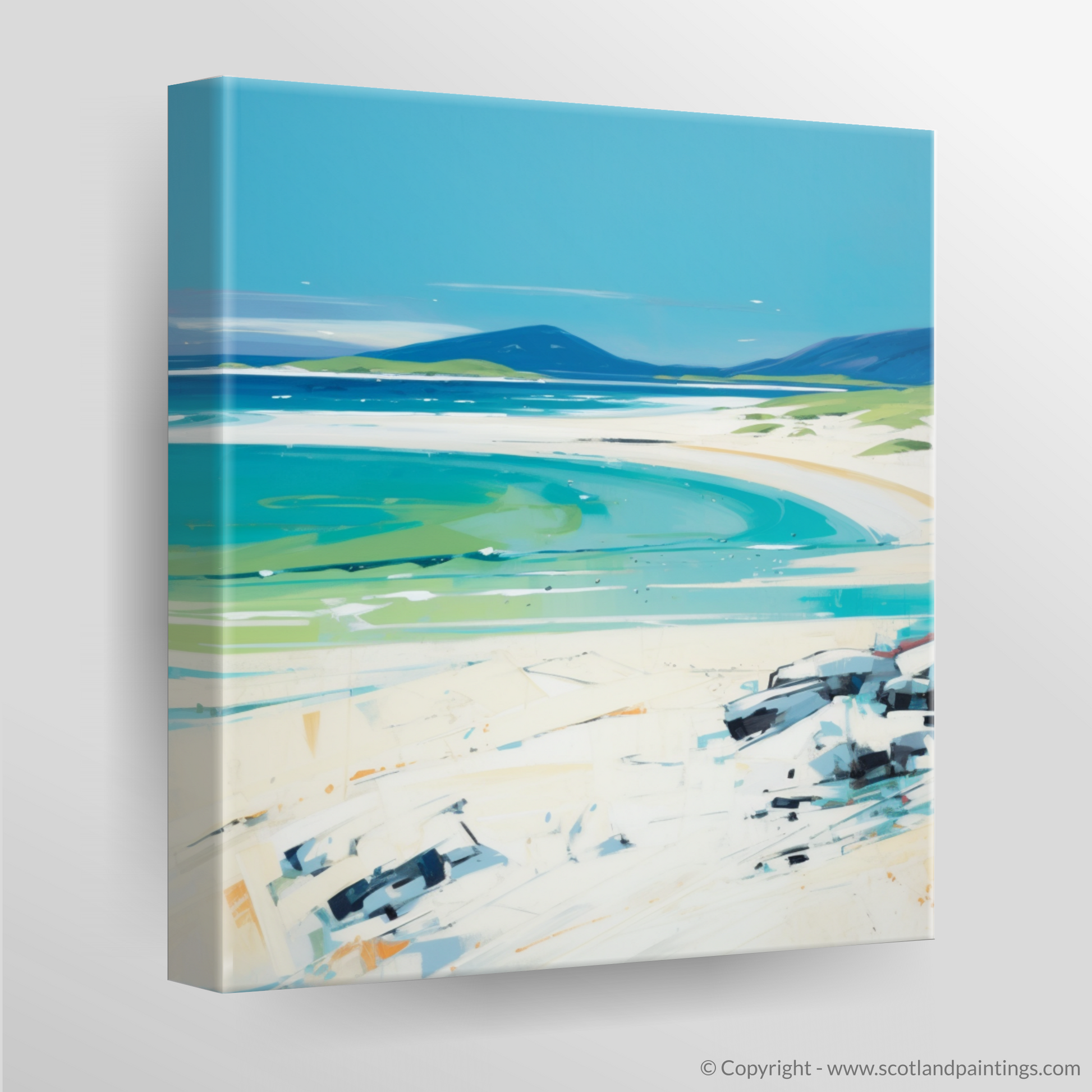 Canvas Print of Luskentyre Beach, Isle of Harris