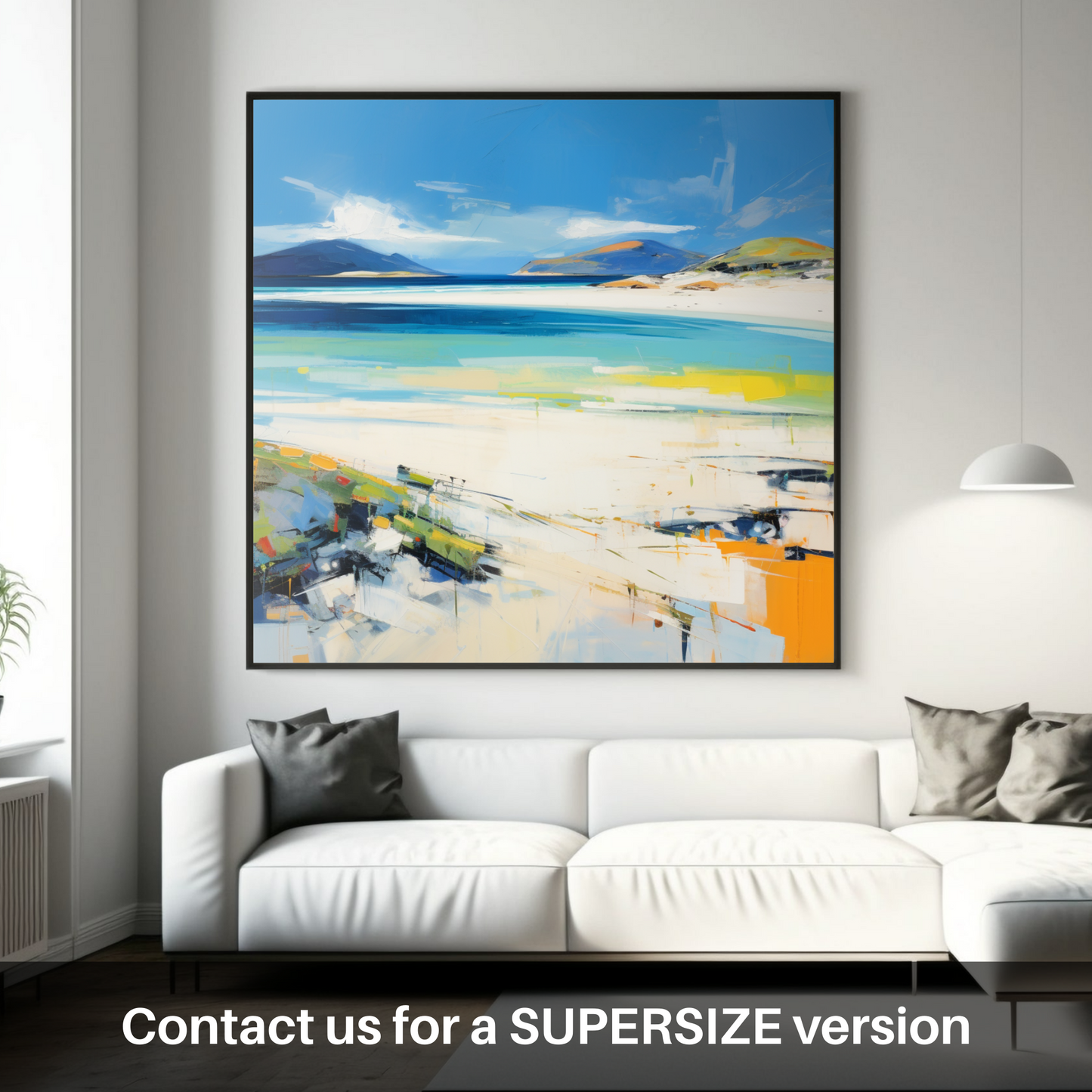 Huge supersize print of Luskentyre Beach, Isle of Harris