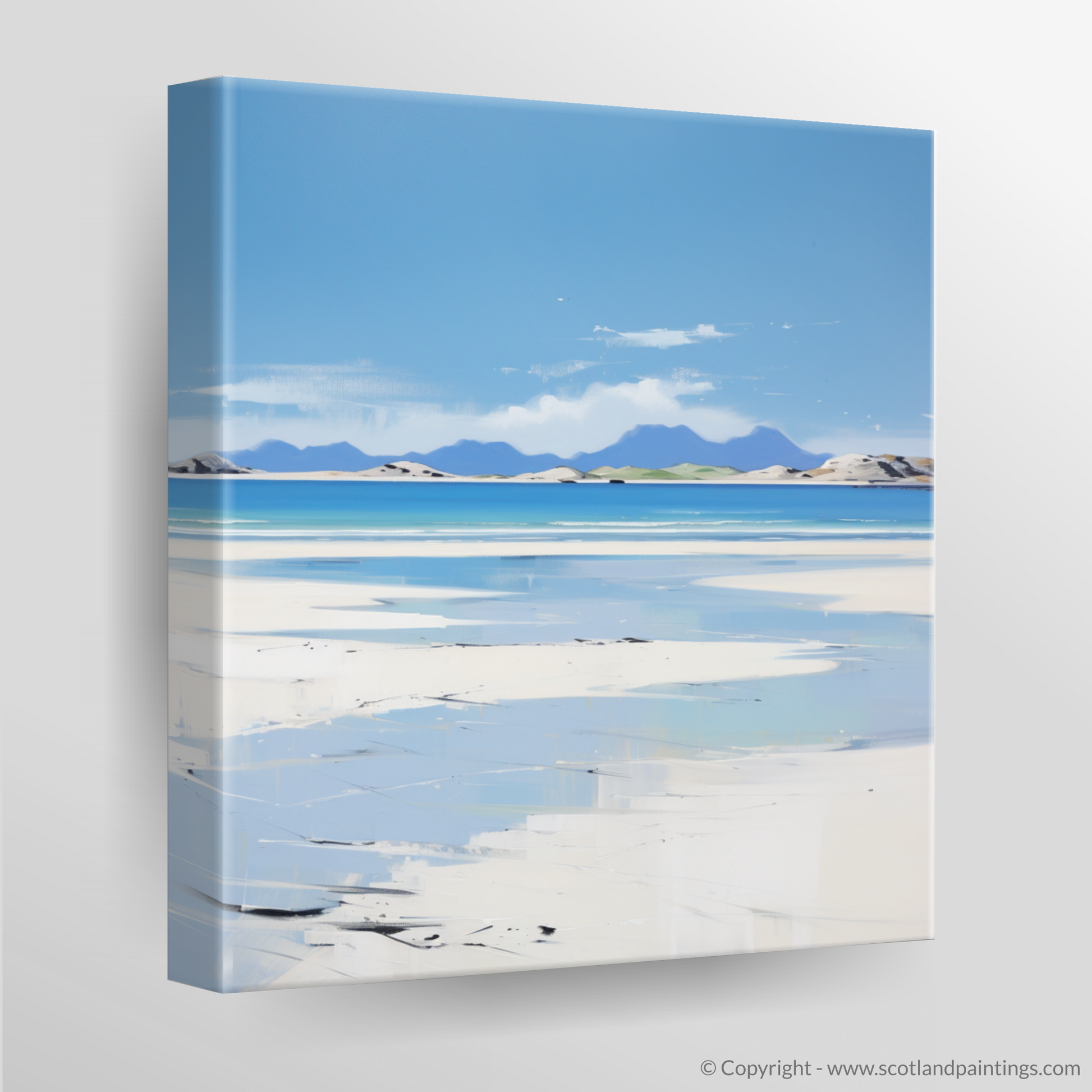 Canvas Print of Camusdarach Beach, Arisaig