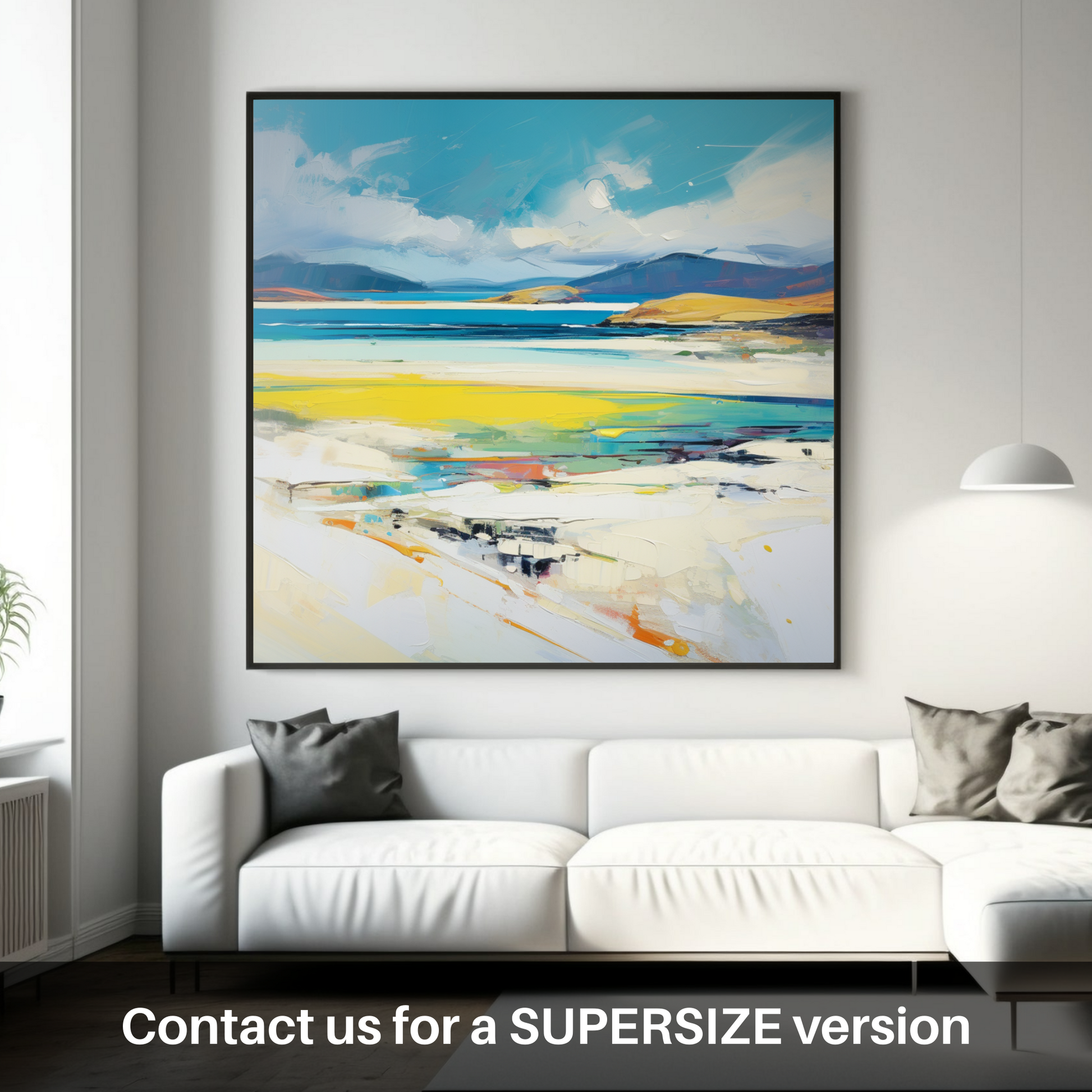 Huge supersize print of Luskentyre Beach, Isle of Harris