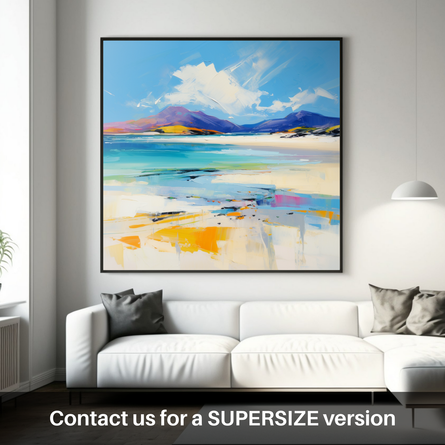 Huge supersize print of Luskentyre Beach, Isle of Harris