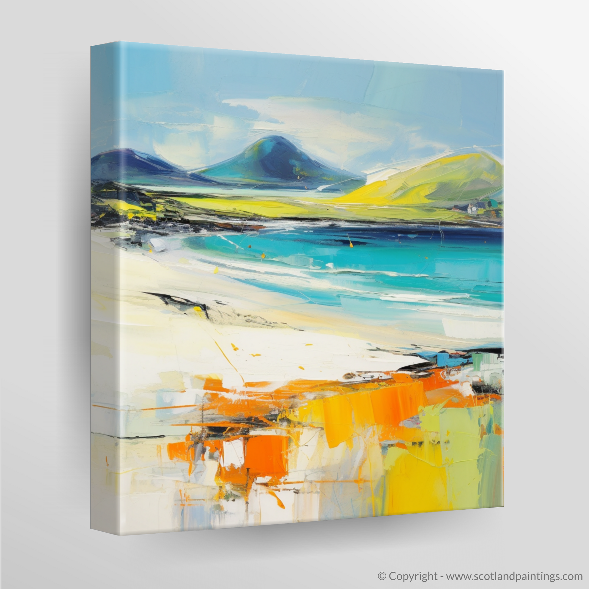 Canvas Print of Luskentyre Beach, Isle of Harris