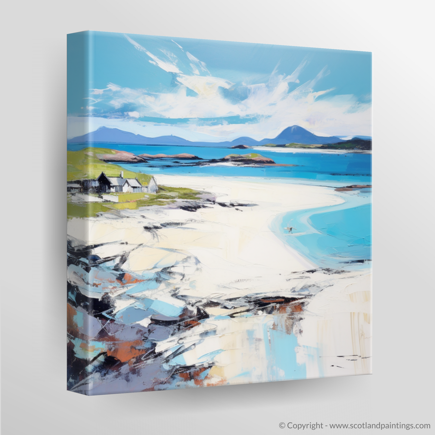 Canvas Print of Camusdarach Beach, Arisaig