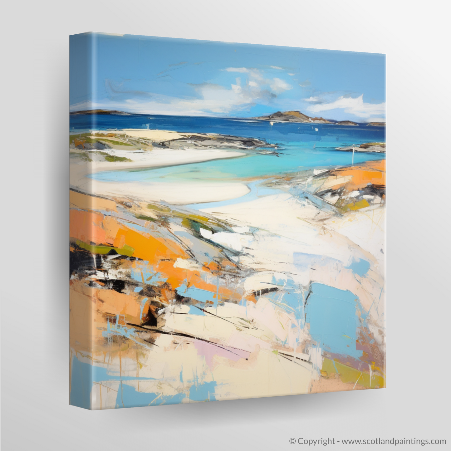 Canvas Print of Camusdarach Beach, Arisaig