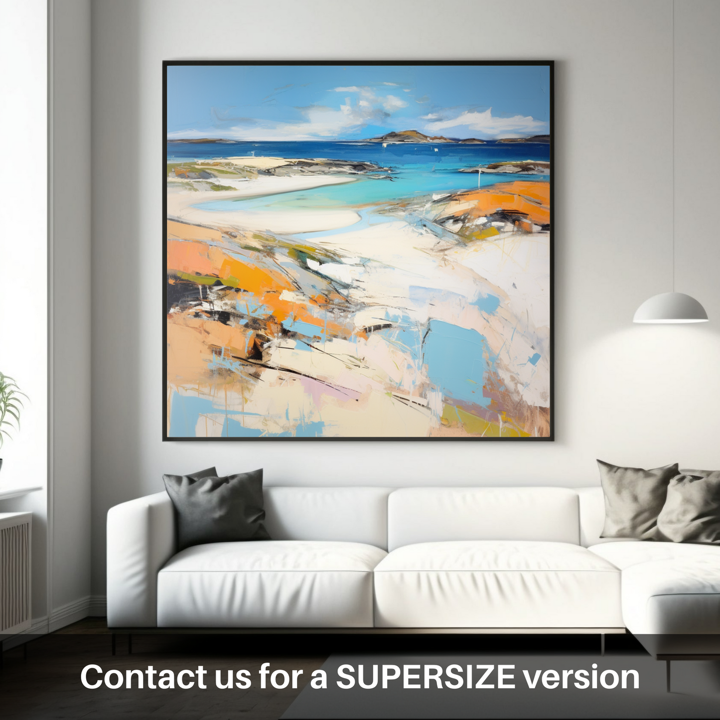 Huge supersize print of Camusdarach Beach, Arisaig