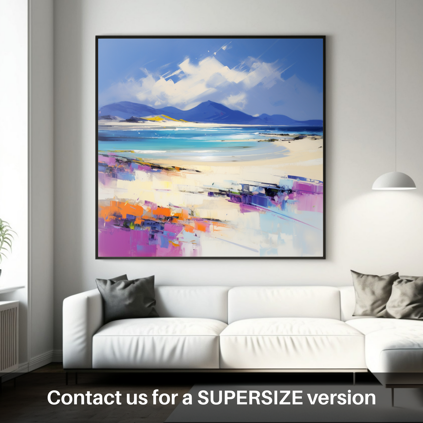 Huge supersize print of Luskentyre Beach, Isle of Harris