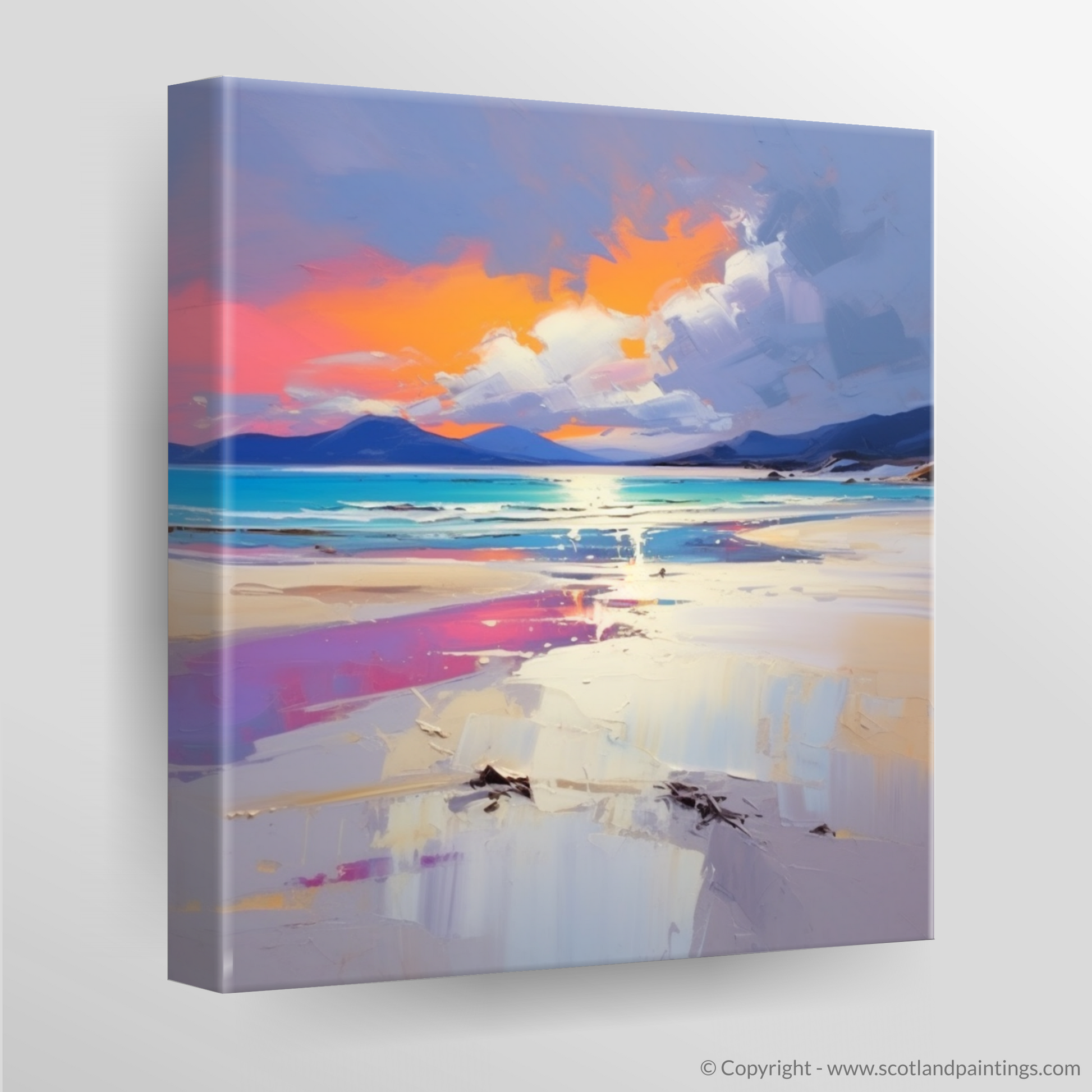 Canvas Print of Luskentyre Beach, Isle of Harris