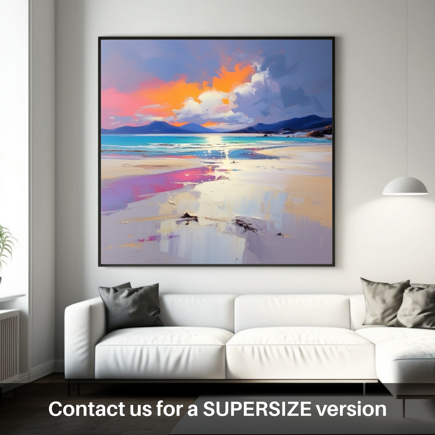 Huge supersize print of Luskentyre Beach, Isle of Harris