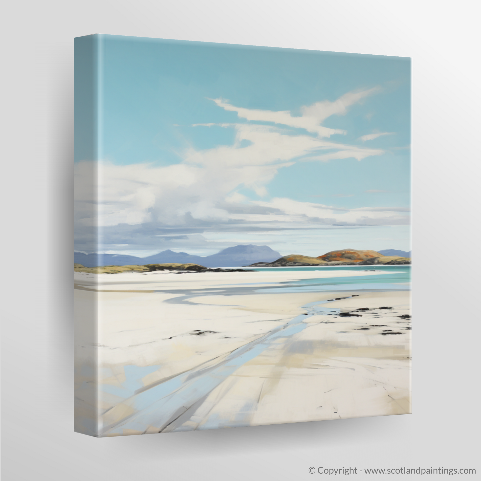 Canvas Print of Camusdarach Beach, Arisaig