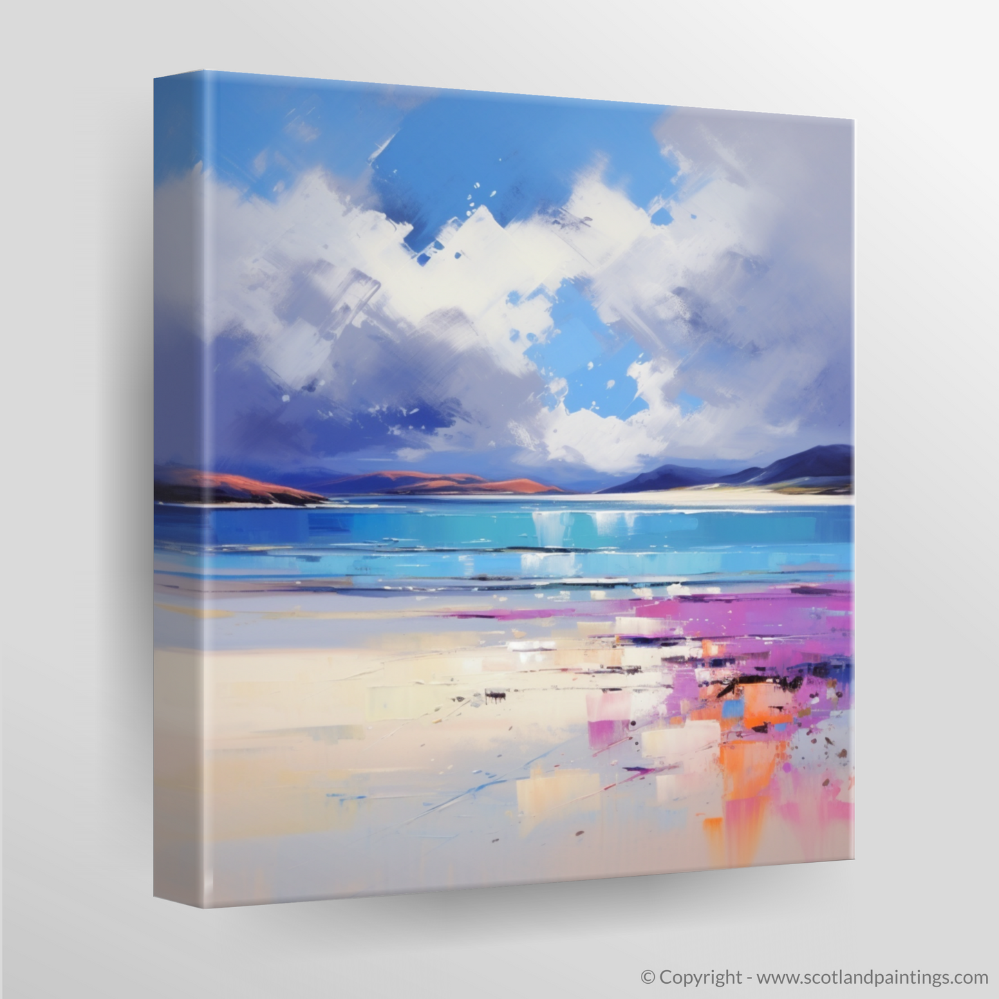 Canvas Print of Luskentyre Beach, Isle of Harris