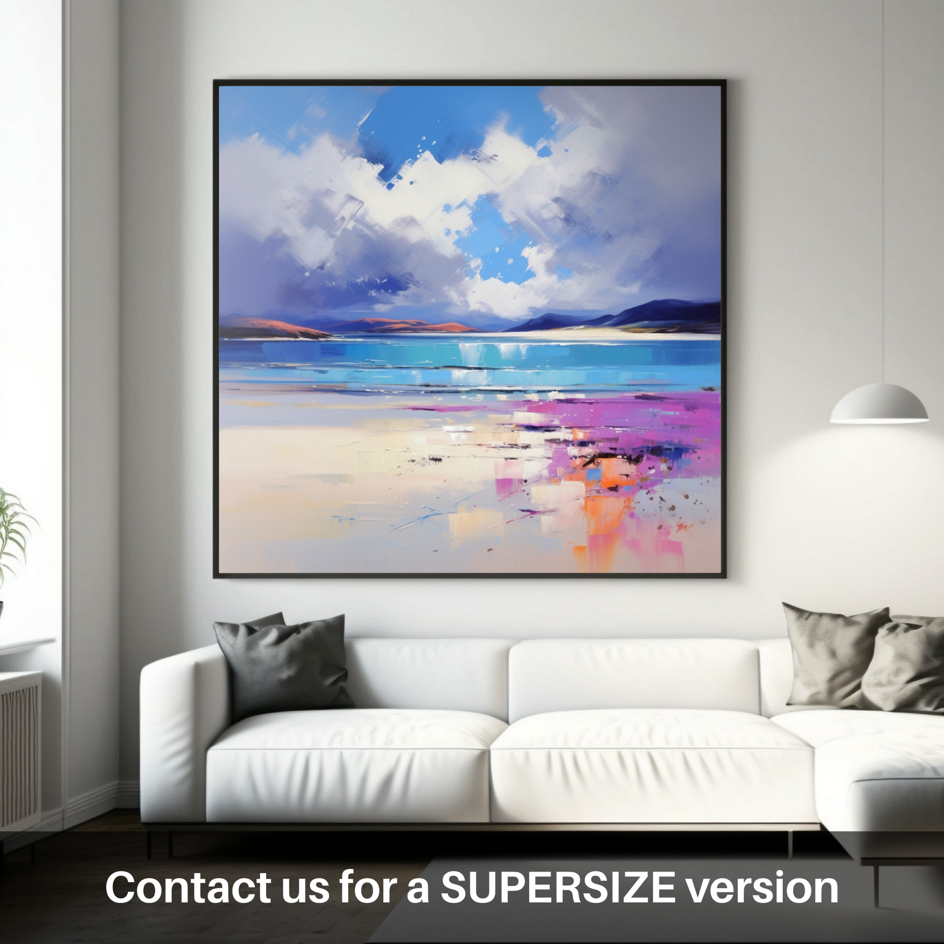 Huge supersize print of Luskentyre Beach, Isle of Harris