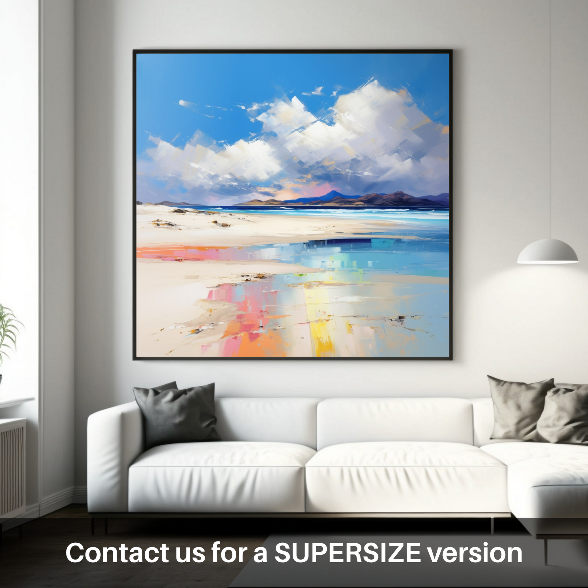 Huge supersize print of Luskentyre Beach, Isle of Harris