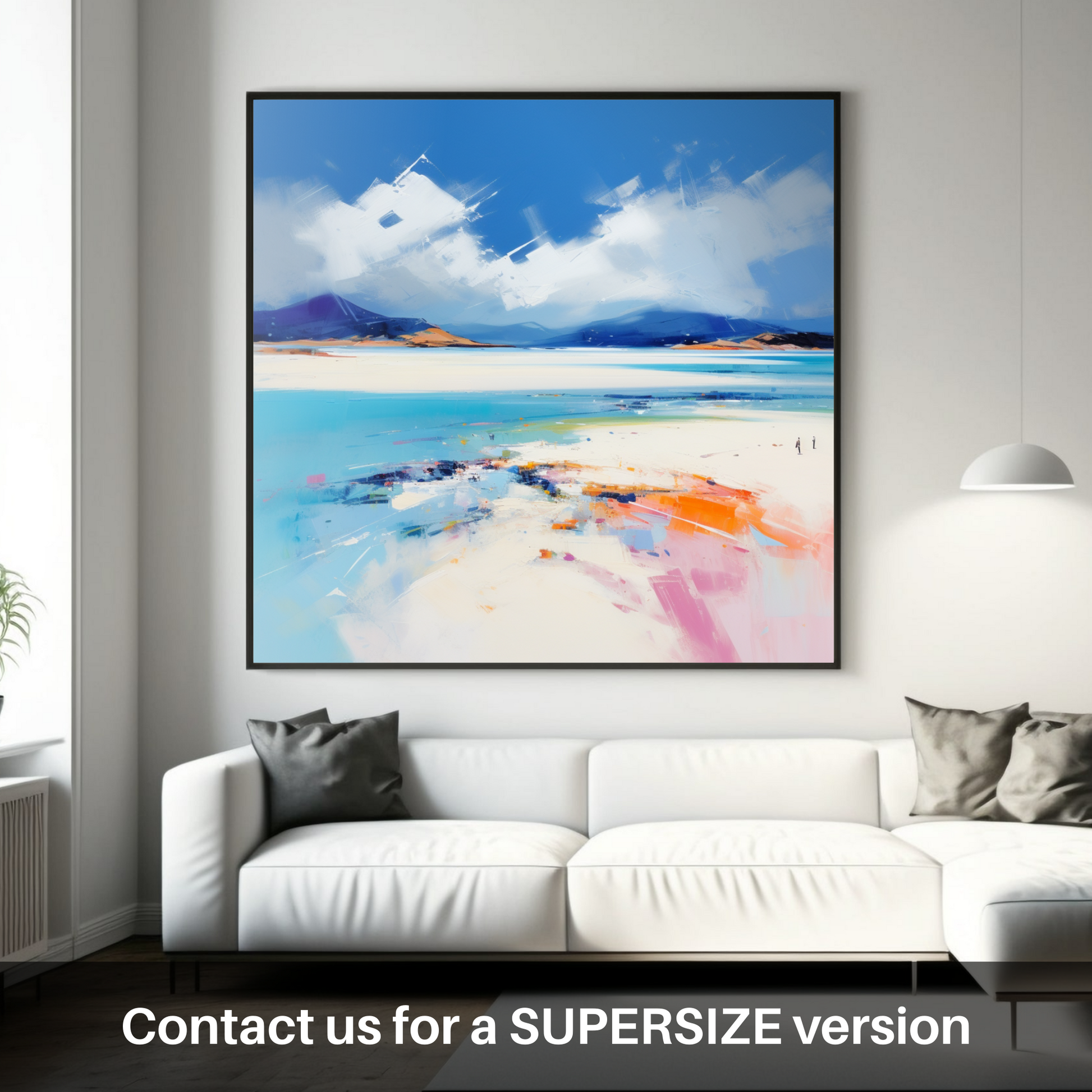 Huge supersize print of Luskentyre Beach, Isle of Harris