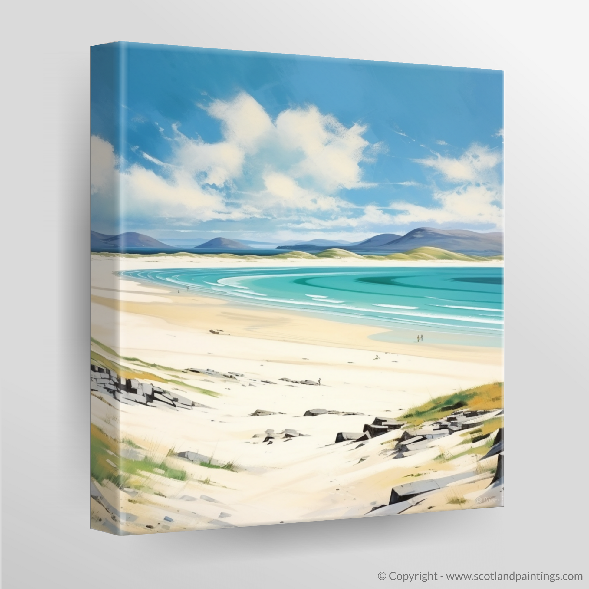 Canvas Print of Luskentyre Beach, Isle of Harris