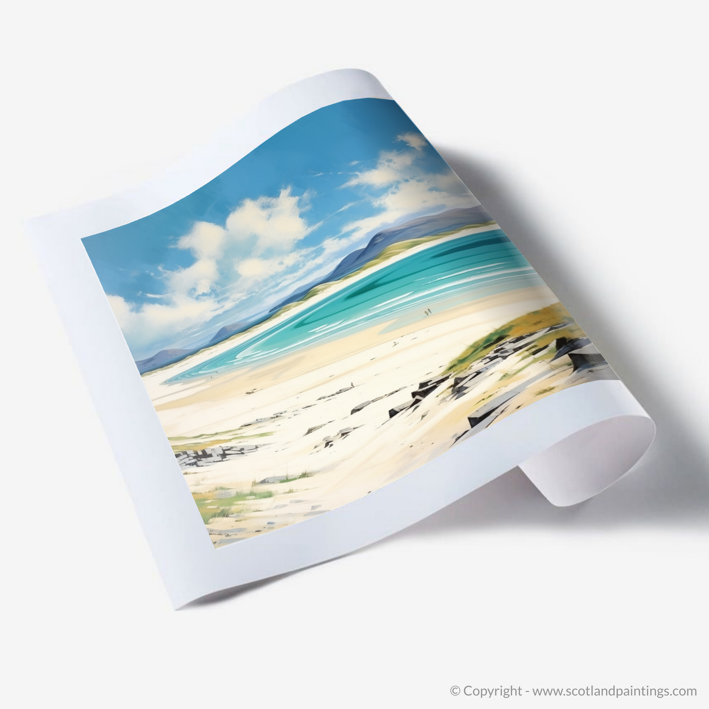 Art Print of Luskentyre Beach, Isle of Harris