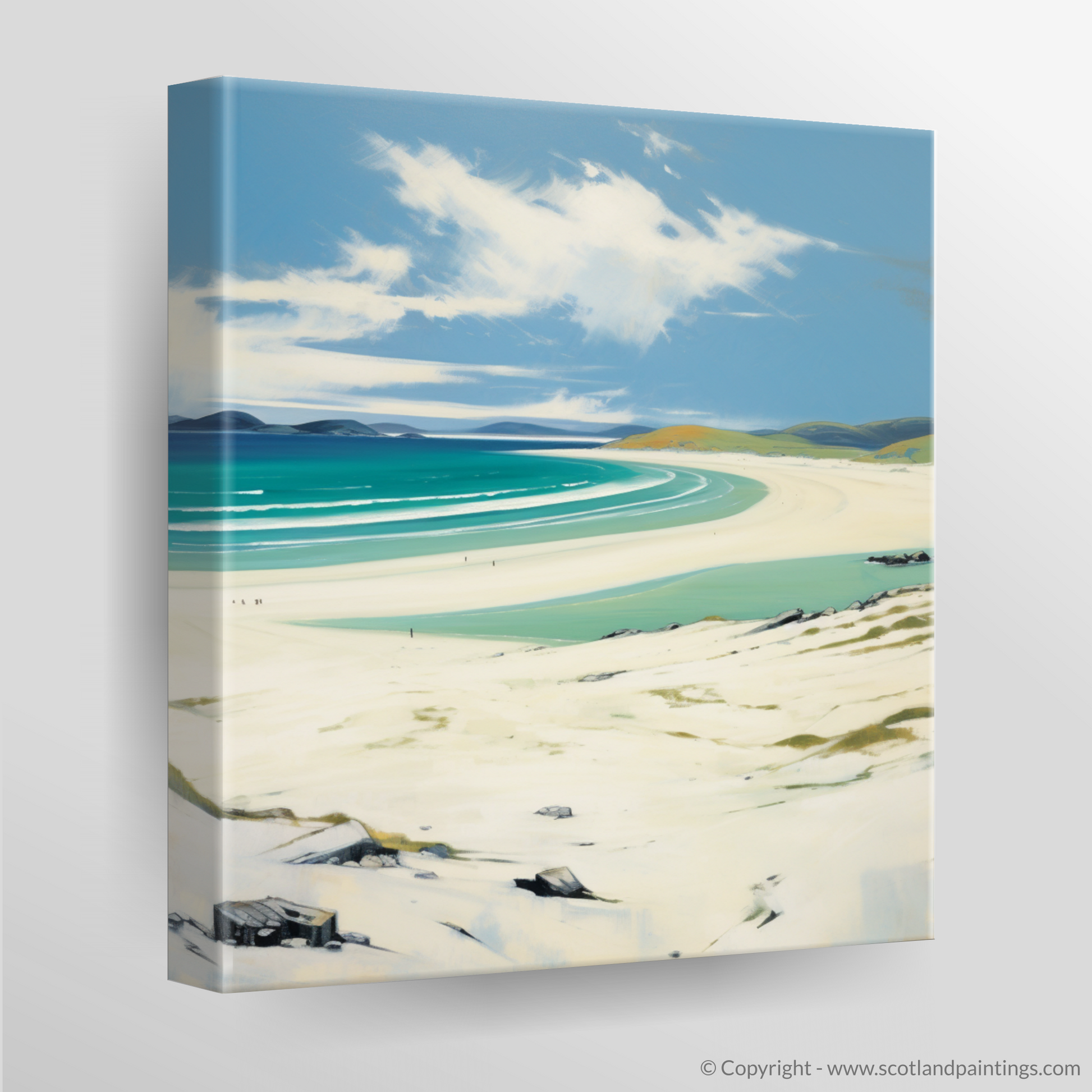 Canvas Print of Luskentyre Beach, Isle of Harris