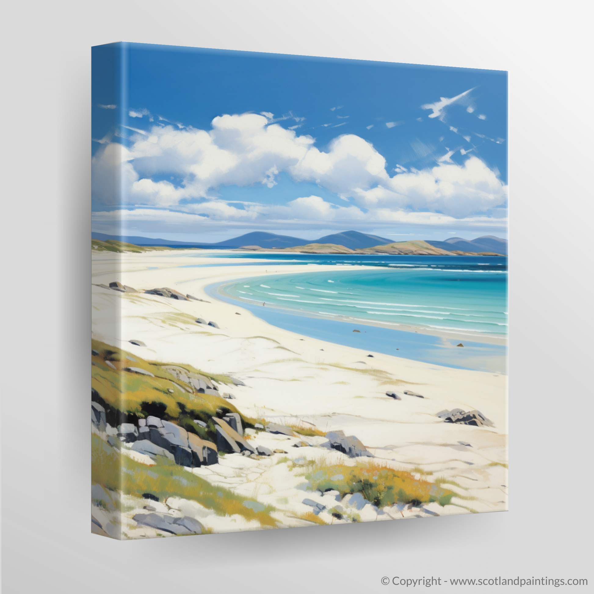 Canvas Print of Luskentyre Beach, Isle of Harris