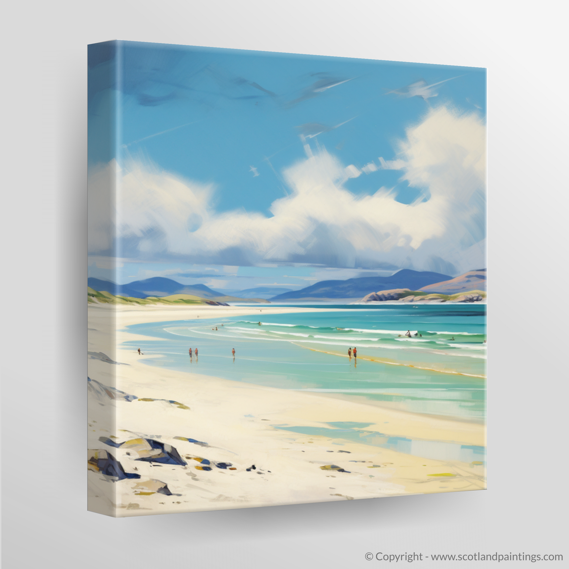 Canvas Print of Luskentyre Beach, Isle of Harris