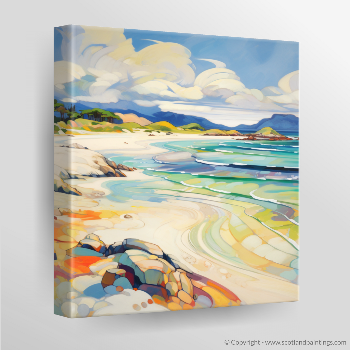 Canvas Print of Camusdarach Beach, Arisaig