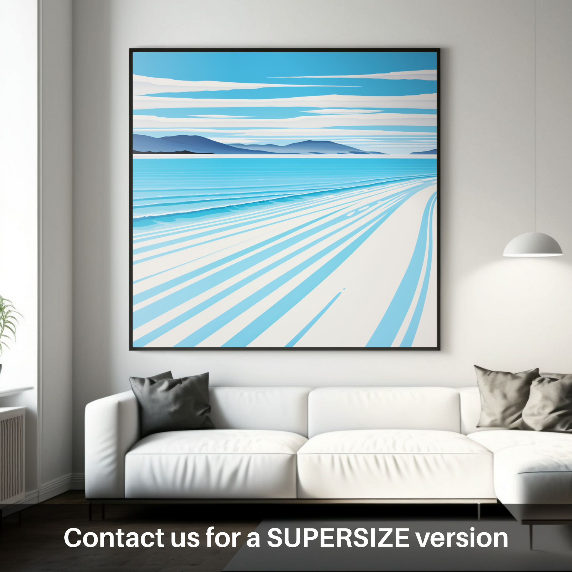 Huge supersize print of Luskentyre Beach, Isle of Harris