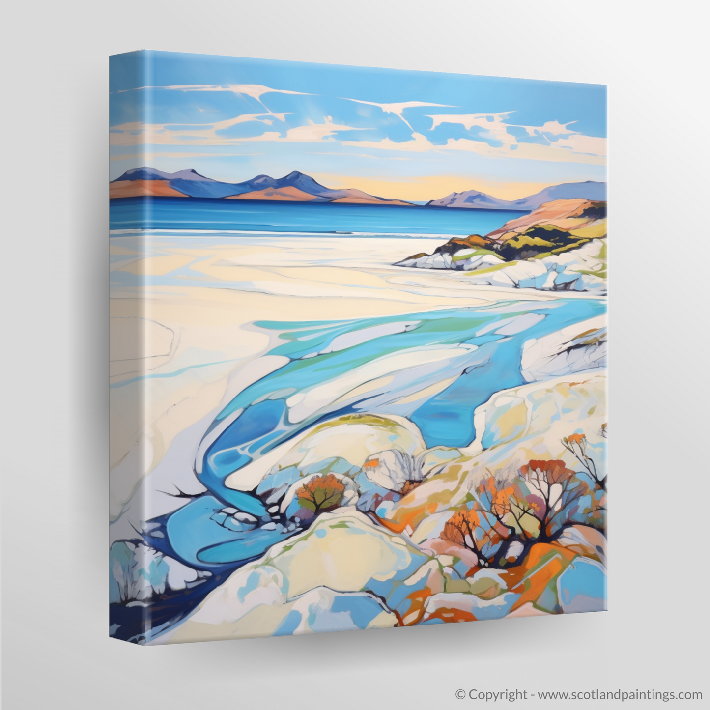 Canvas Print of Camusdarach Beach, Arisaig