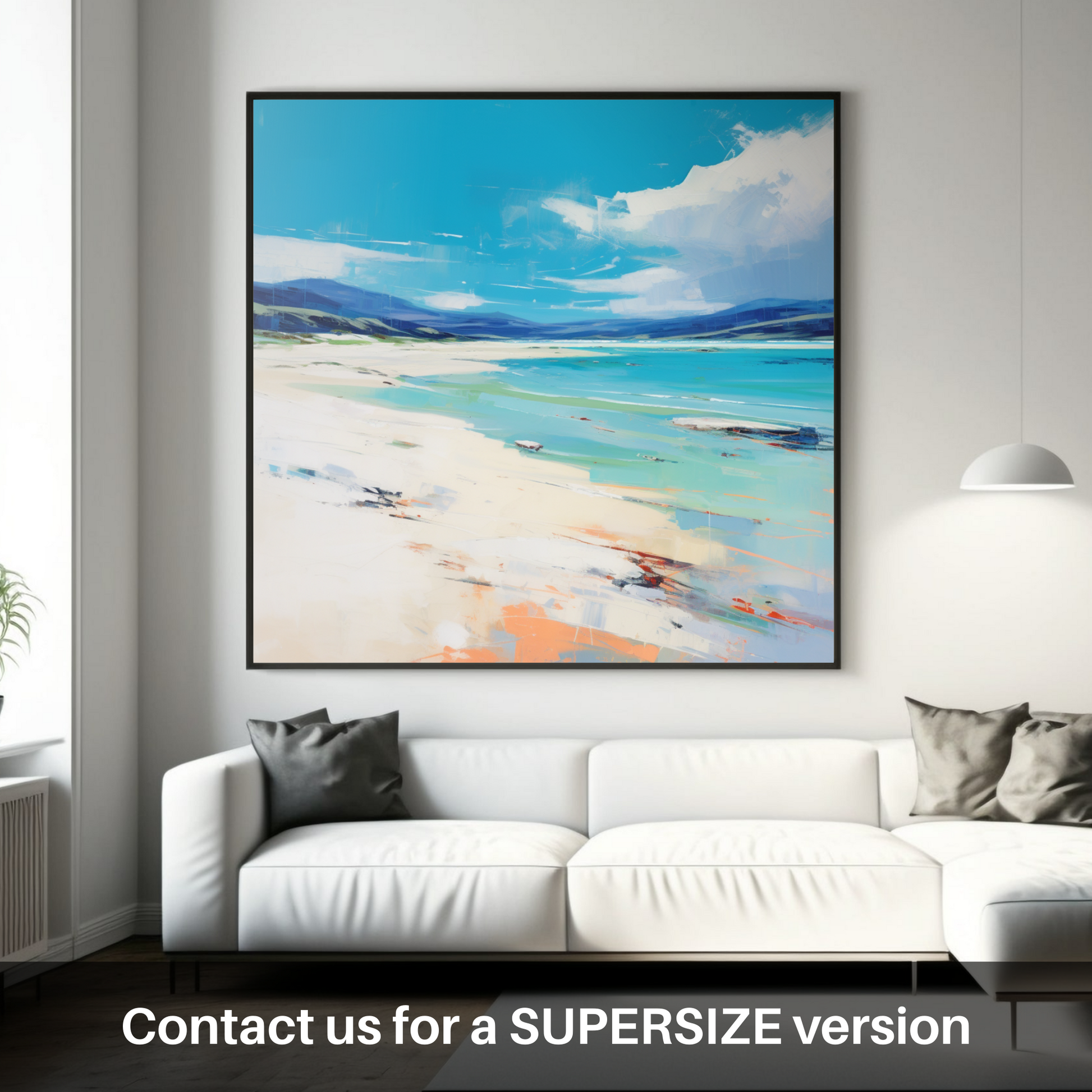 Huge supersize print of Luskentyre Beach, Isle of Harris