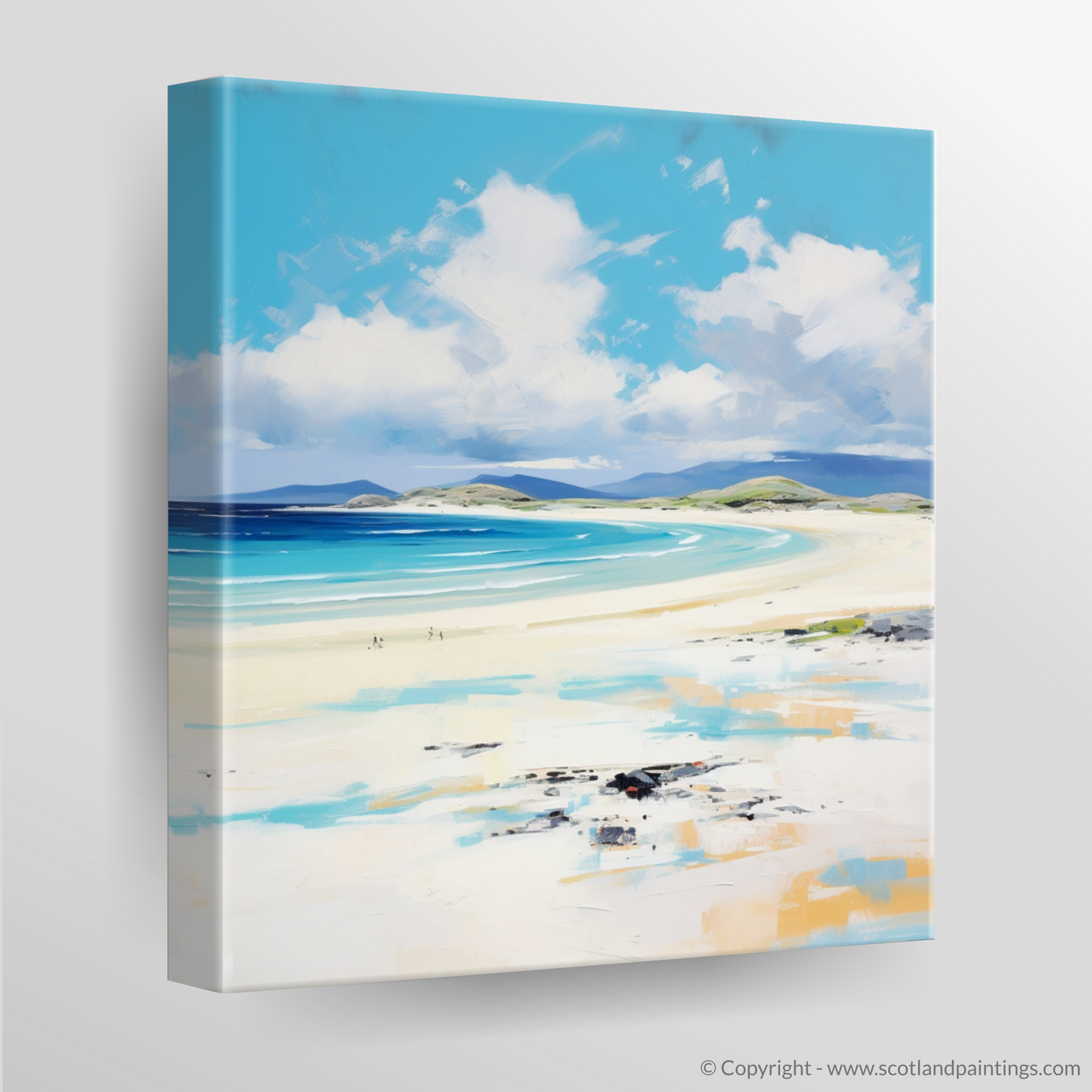 Canvas Print of Luskentyre Beach, Isle of Harris