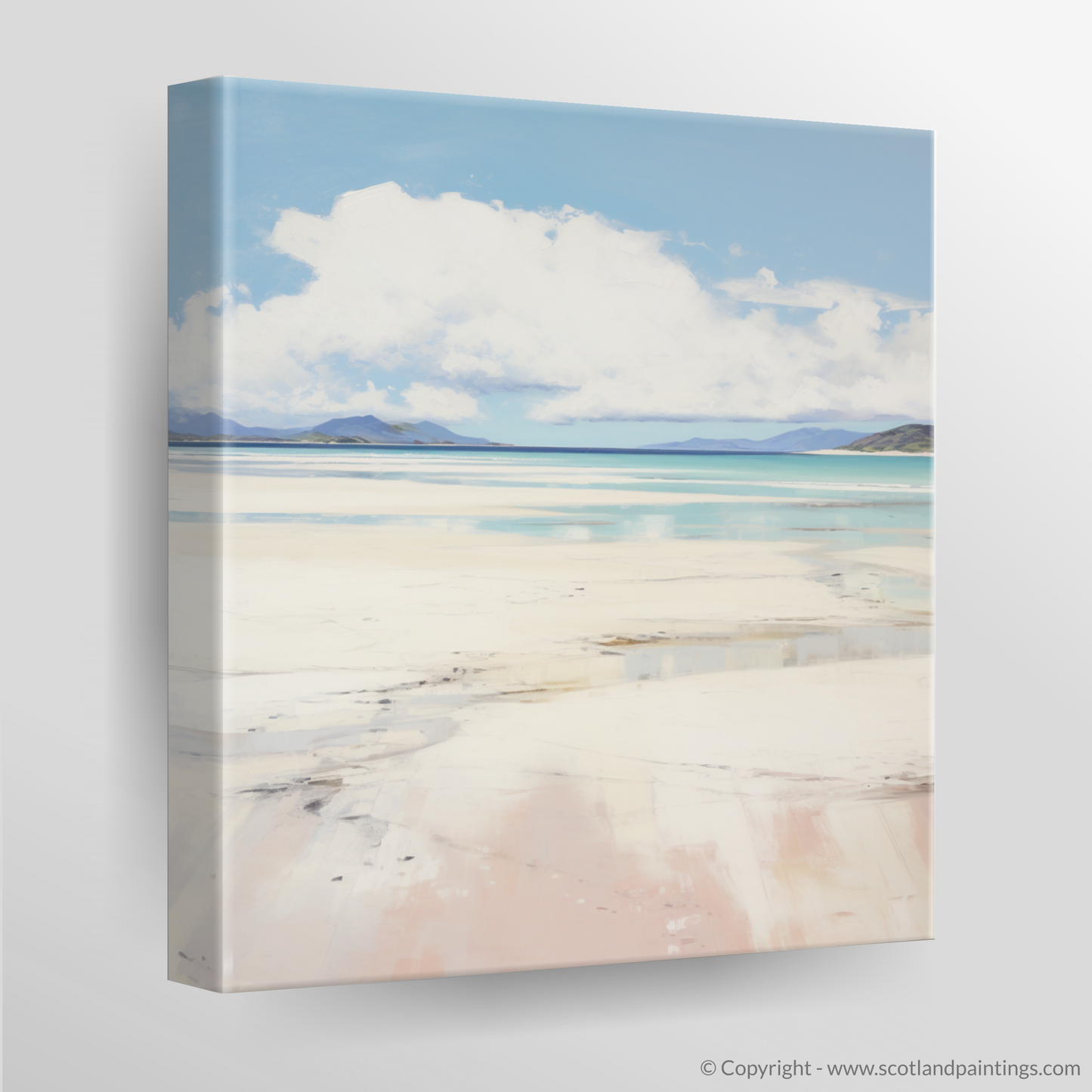 Canvas Print of Camusdarach Beach, Arisaig