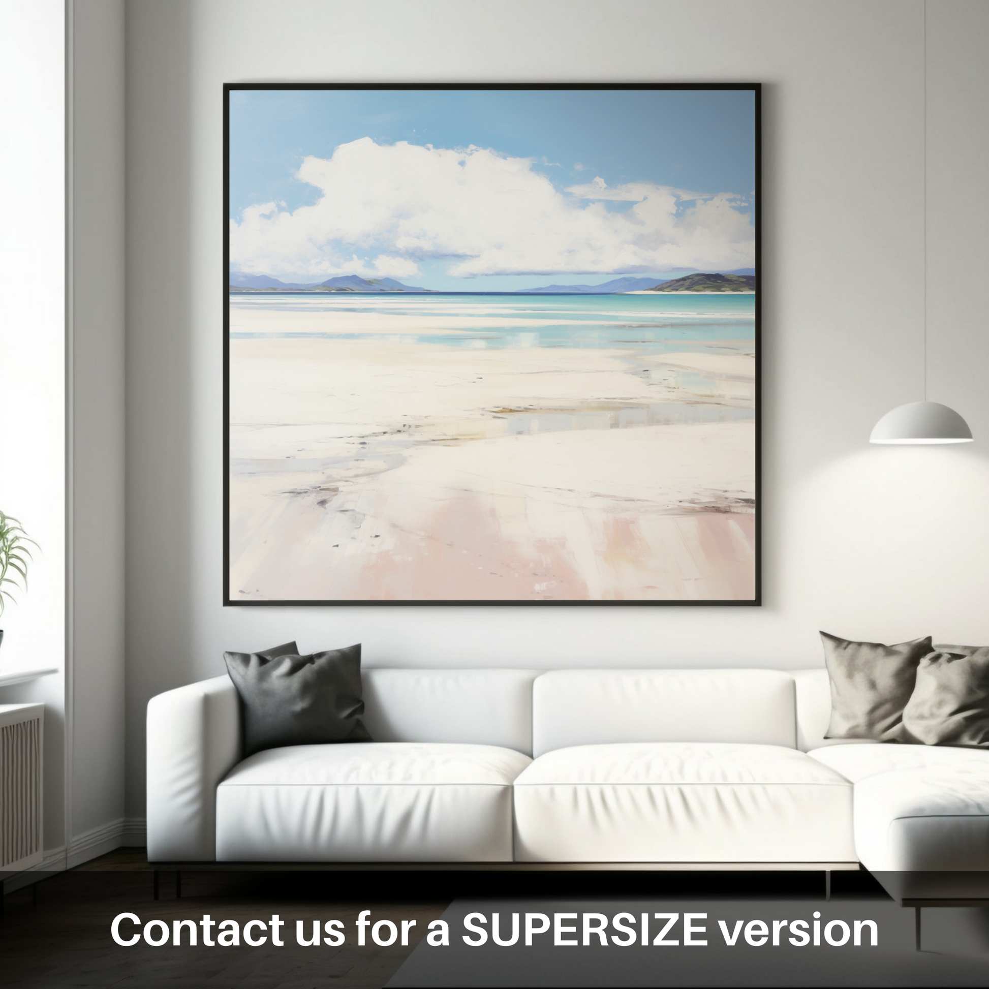 Huge supersize print of Camusdarach Beach, Arisaig