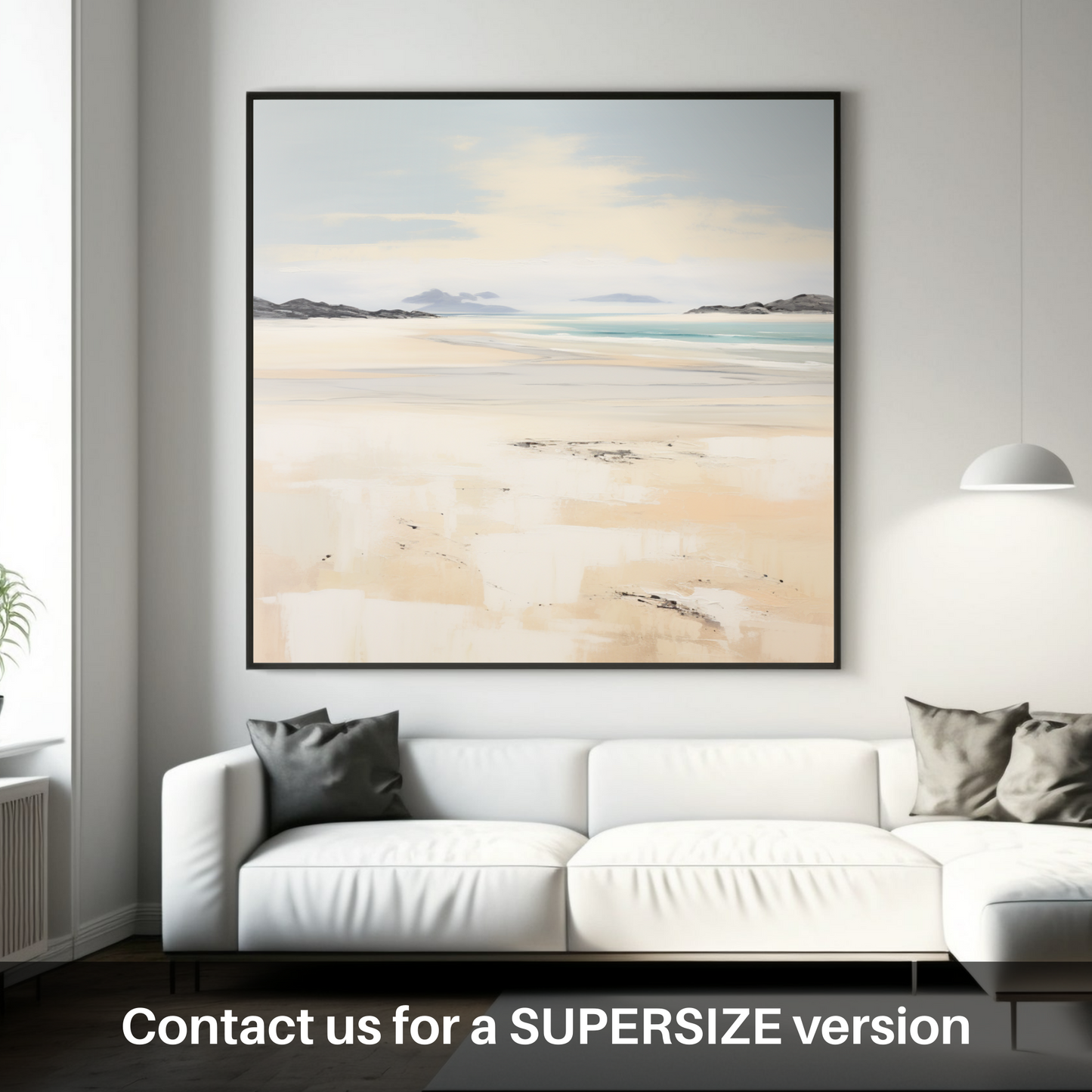 Huge supersize print of Camusdarach Beach, Arisaig