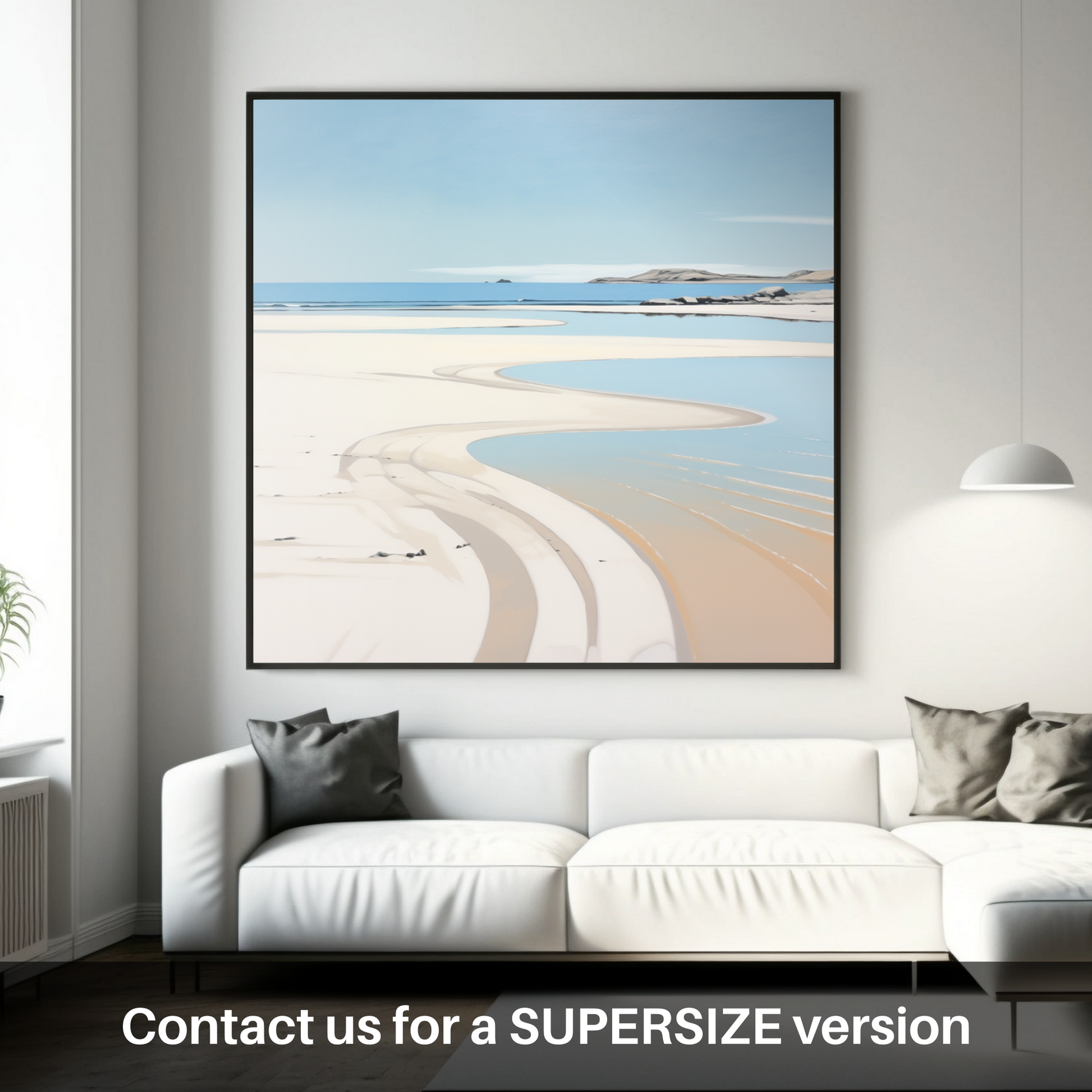 Huge supersize print of Camusdarach Beach, Arisaig