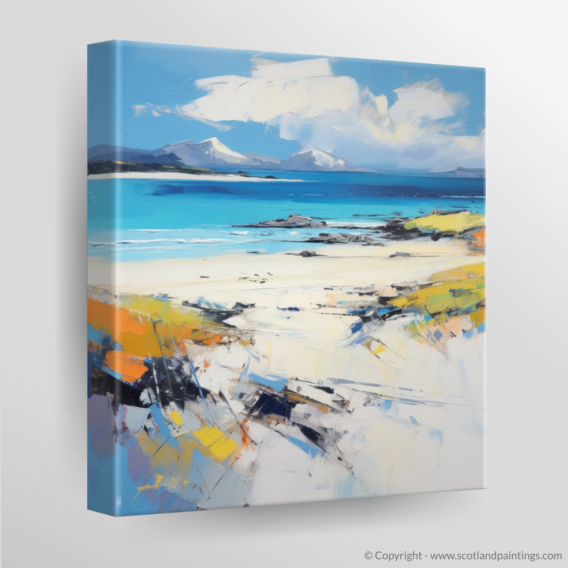 Canvas Print of Camusdarach Beach, Arisaig