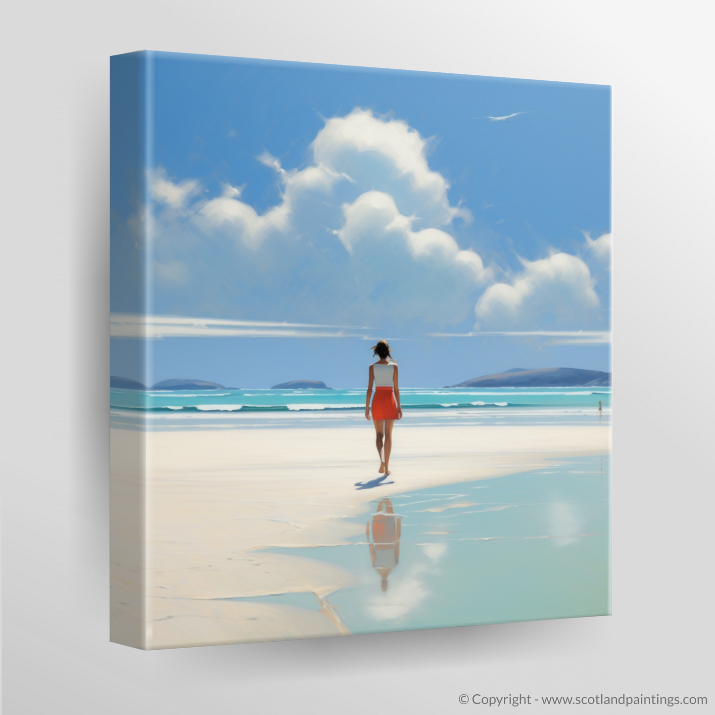 Canvas Print of Luskentyre Beach, Isle of Harris