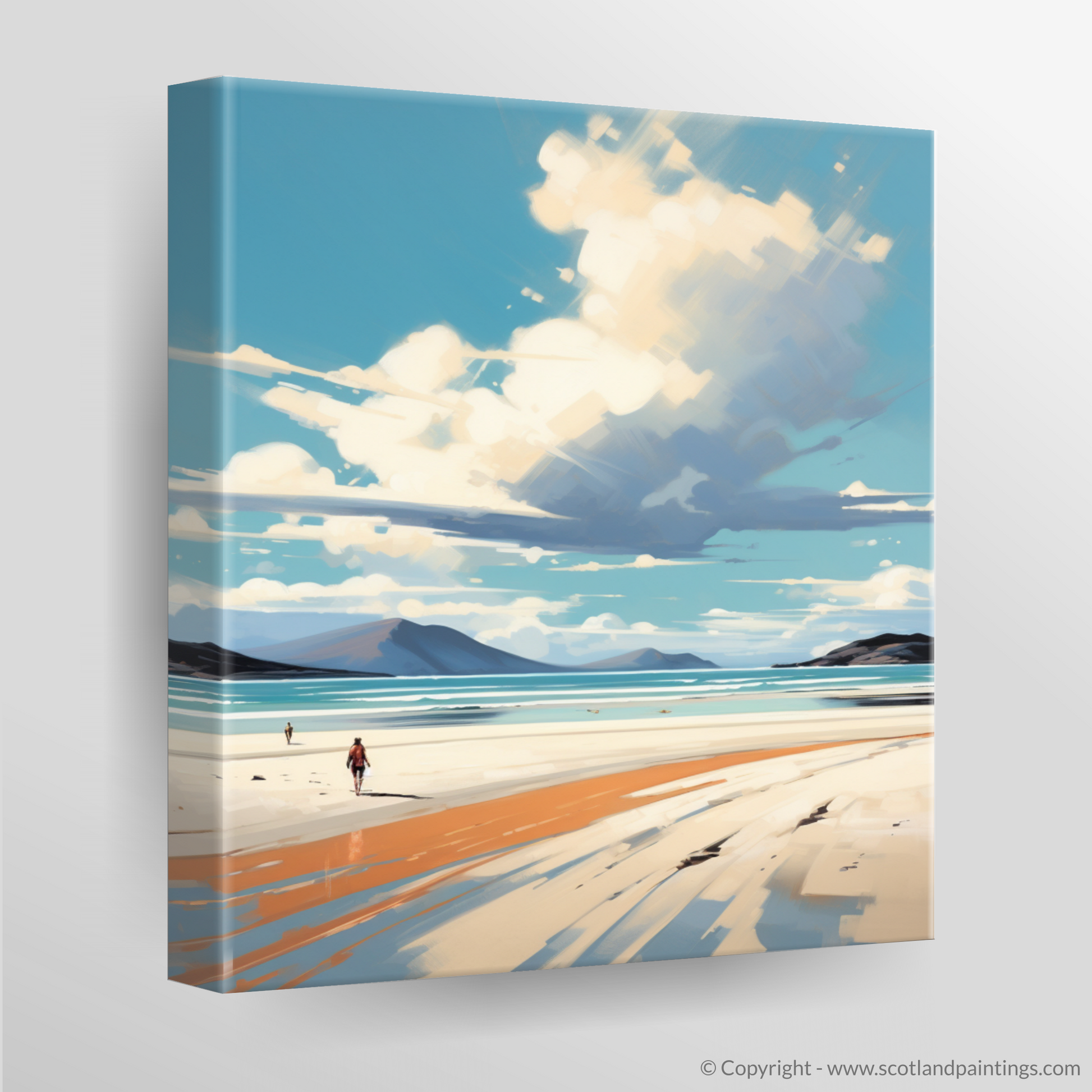 Canvas Print of Luskentyre Beach, Isle of Harris