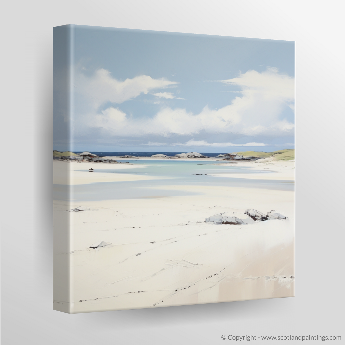 Canvas Print of Camusdarach Beach, Arisaig