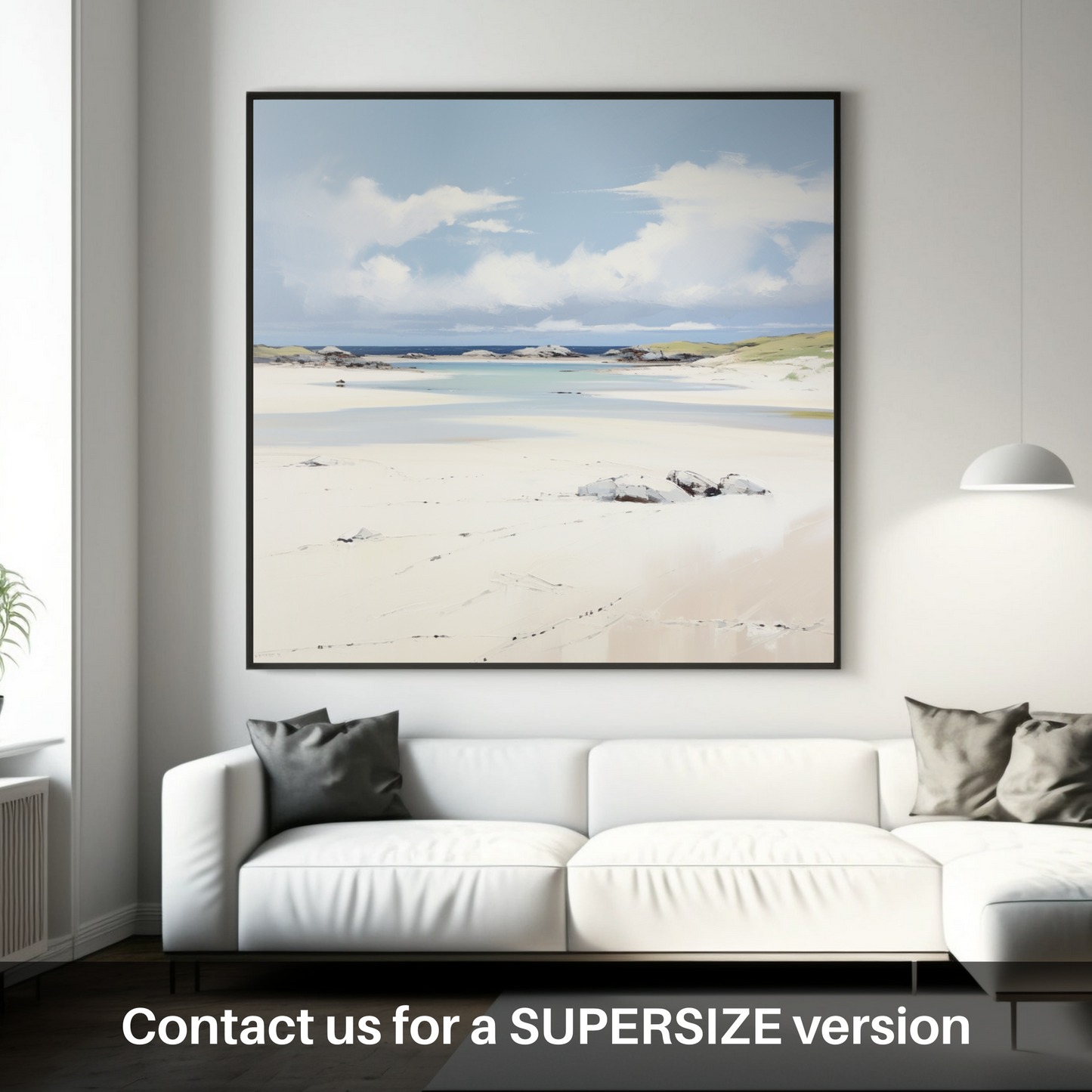Huge supersize print of Camusdarach Beach, Arisaig