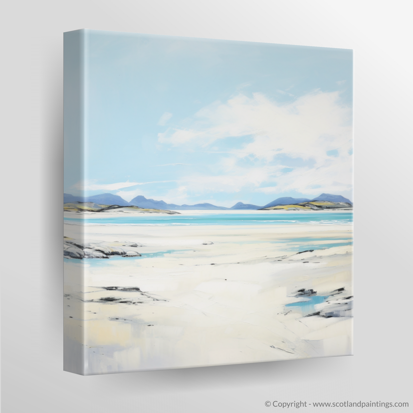 Canvas Print of Camusdarach Beach, Arisaig