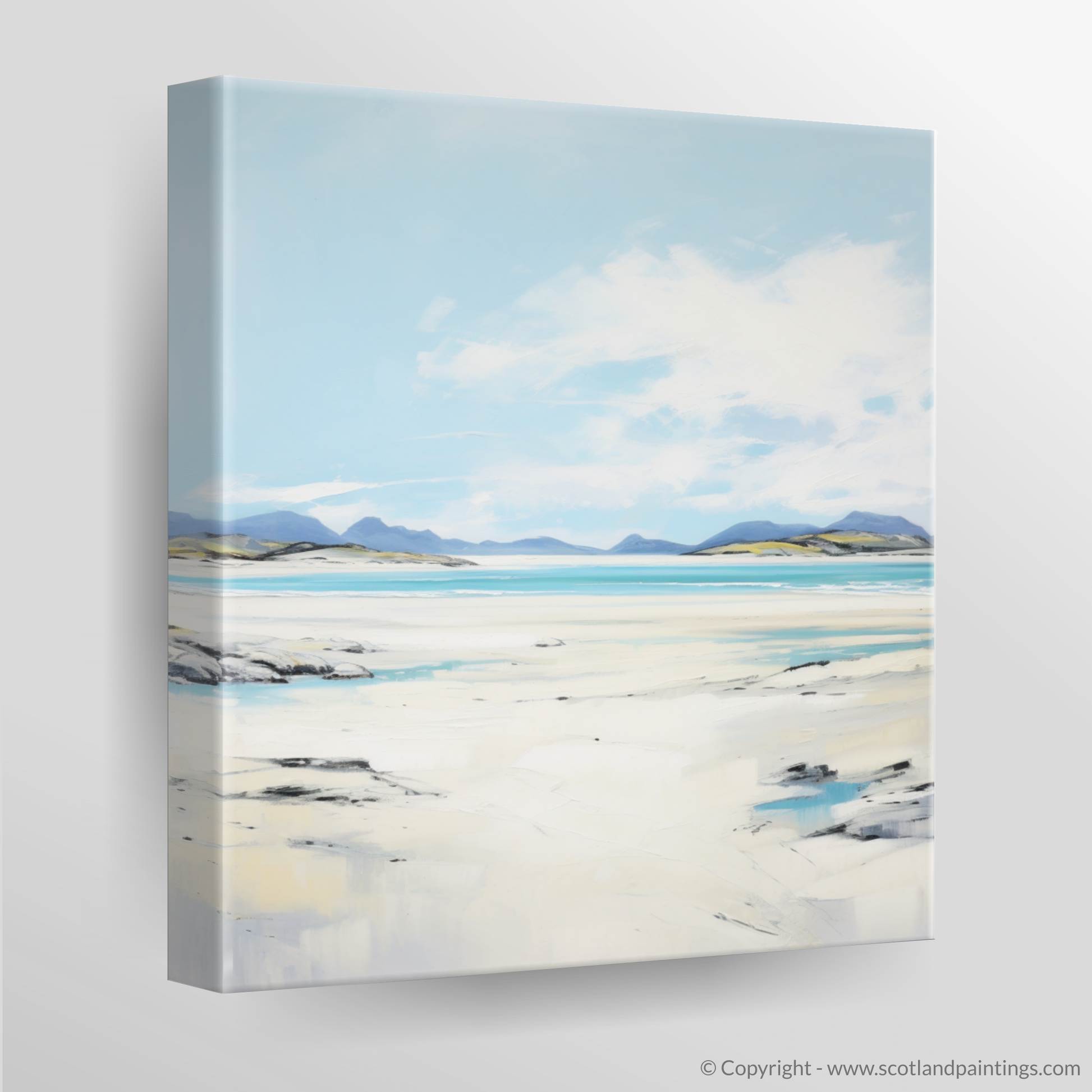 Canvas Print of Camusdarach Beach, Arisaig