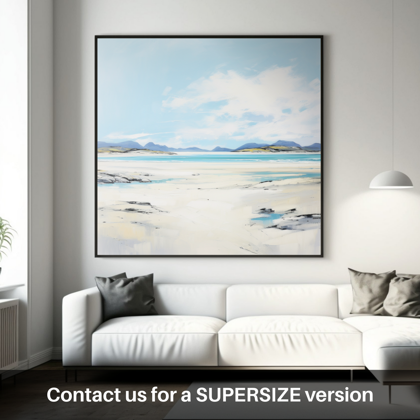 Huge supersize print of Camusdarach Beach, Arisaig