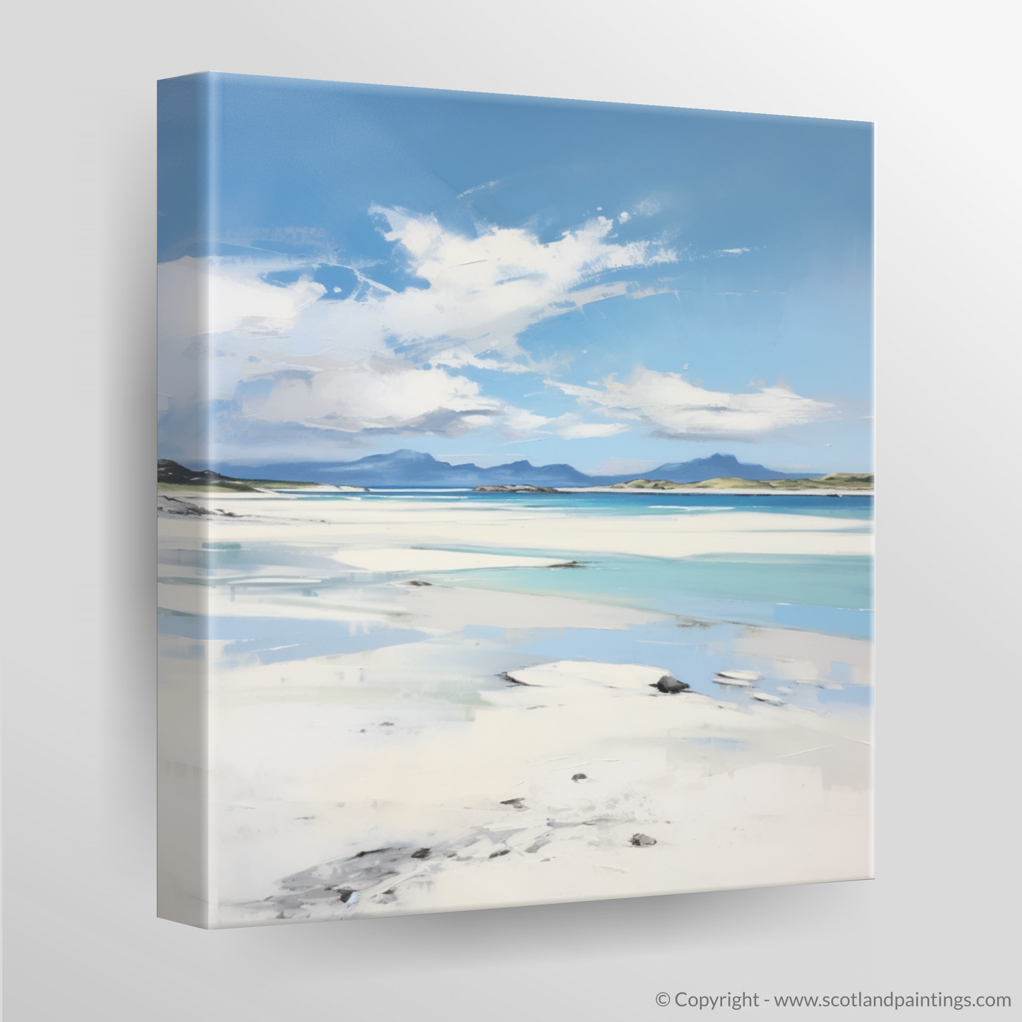 Canvas Print of Camusdarach Beach, Arisaig