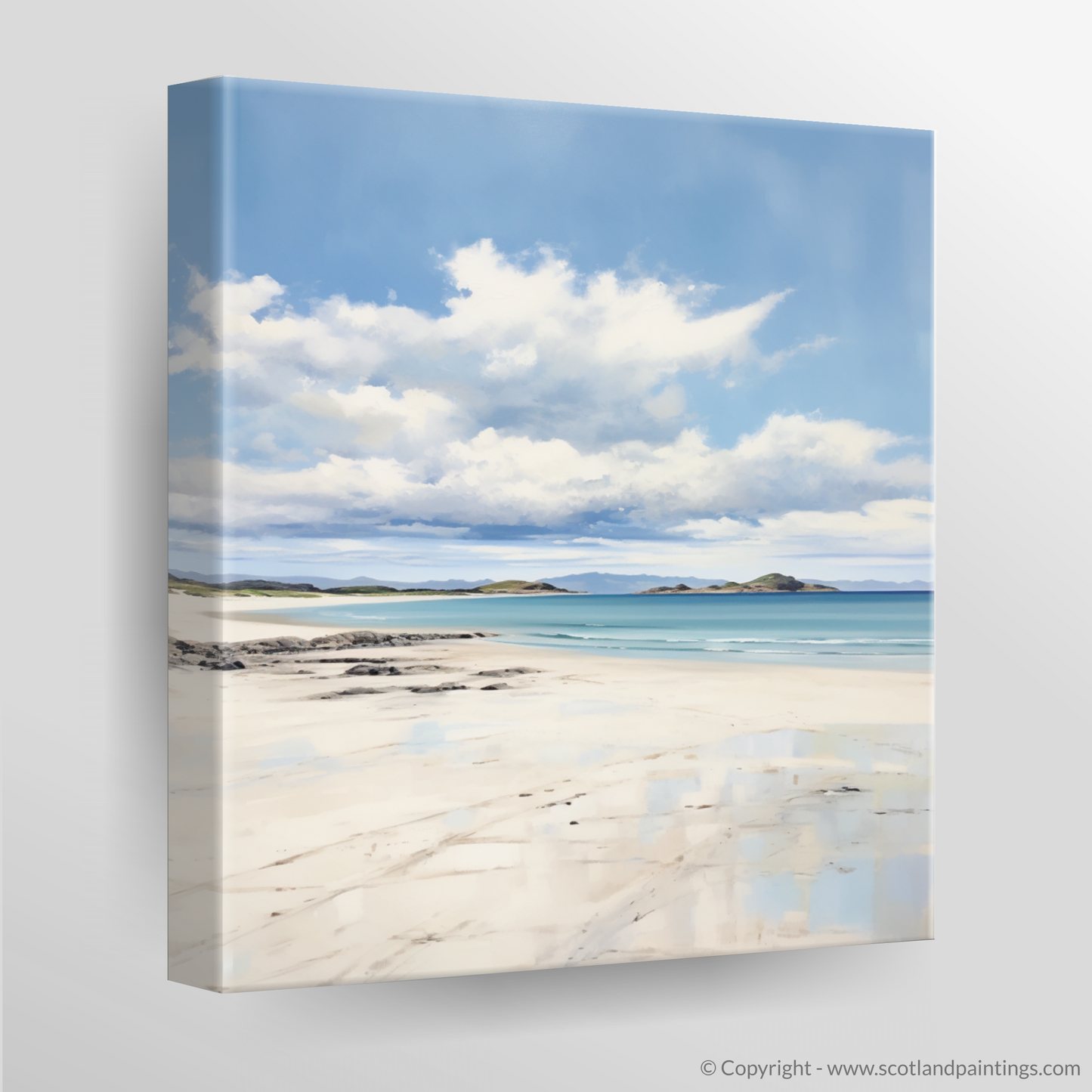 Canvas Print of Camusdarach Beach, Arisaig