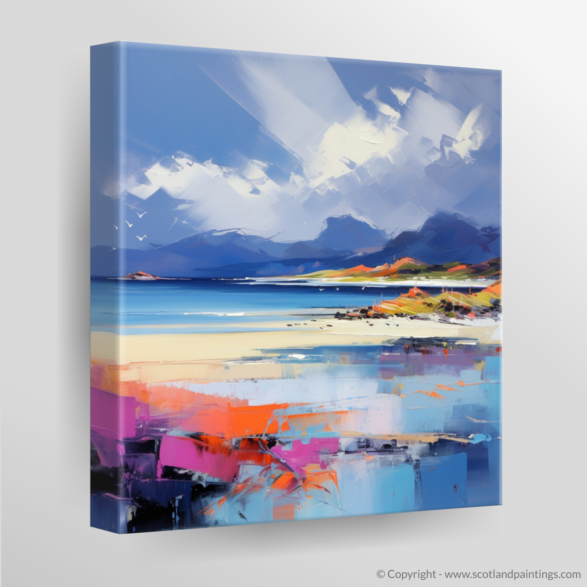 Canvas Print of Camusdarach Beach, Arisaig